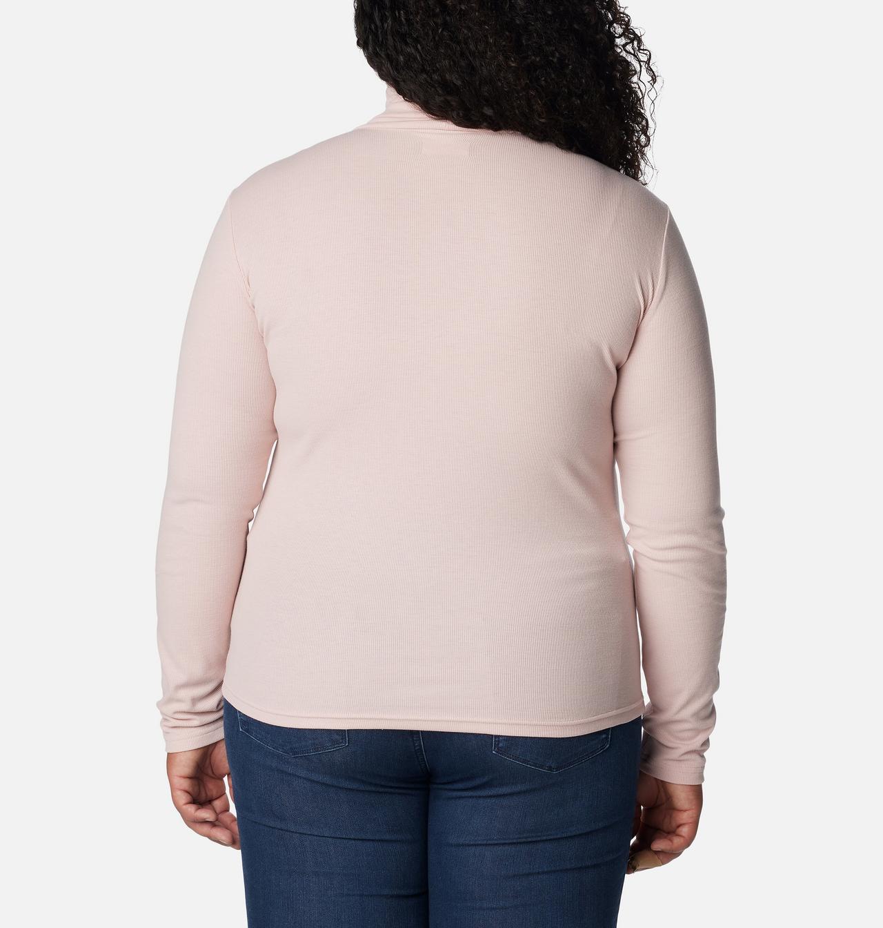 Women's Boundless Trek™ Ribbed Turtleneck Long Sleeve Shirt - Plus Size 2