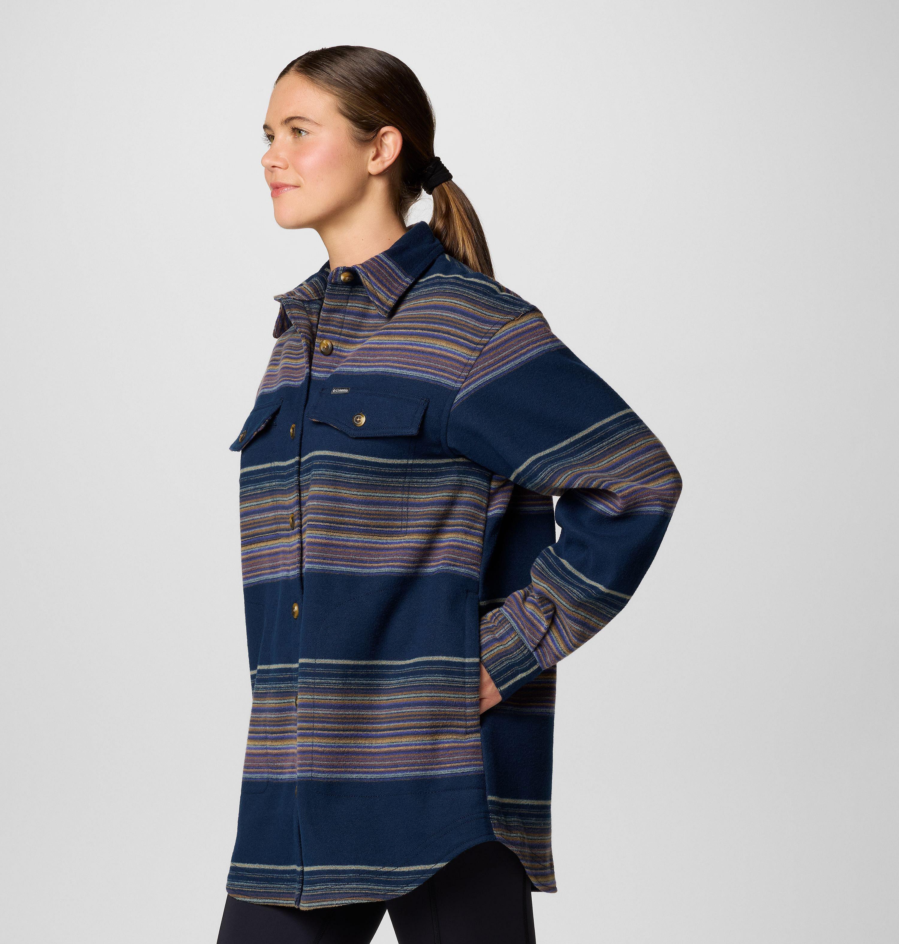 Women's Calico Basin Shirt Jacket 4