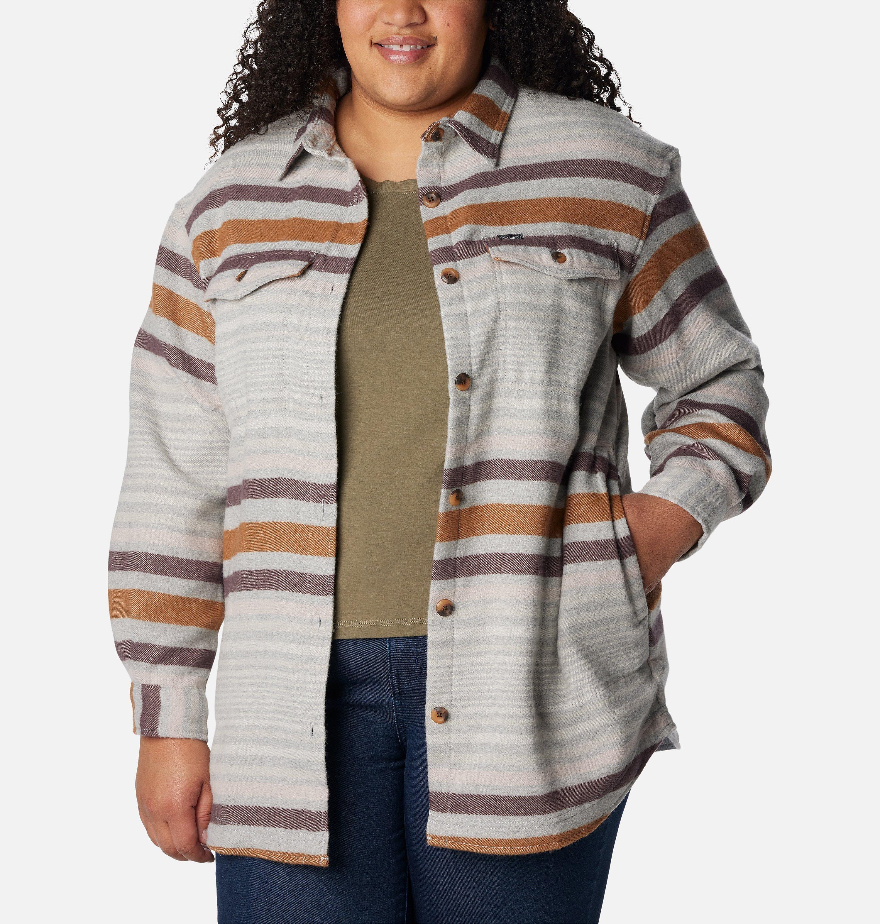 Women's Calico Basin Shirt Jacket - Plus Size | Columbia