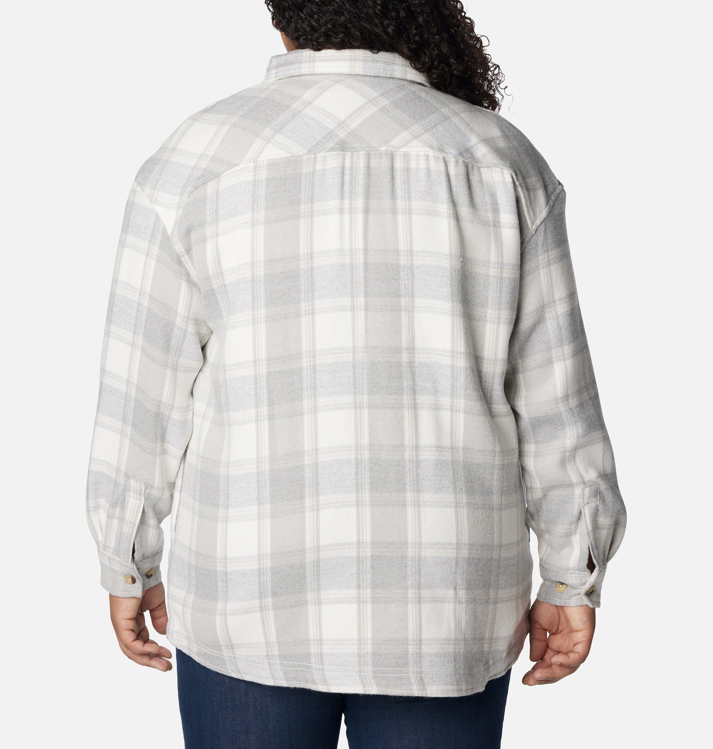 Women's Calico Basin Shirt Jacket - Plus Size 2