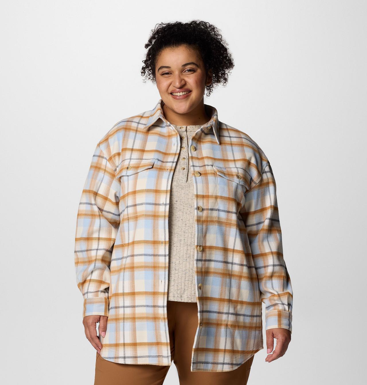 Manteau-chemise Calico Basin™ pour femmes – Grandes tailles 1