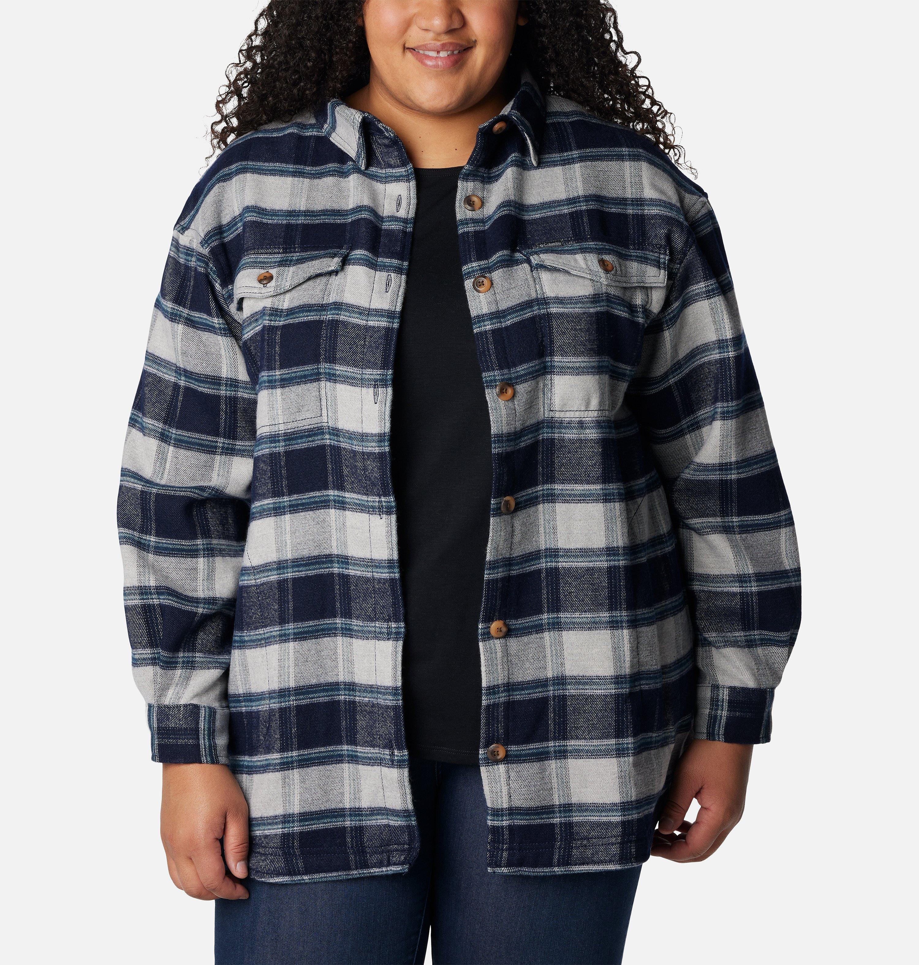 Women's Calico Basin Shirt Jacket - Plus Size | Columbia