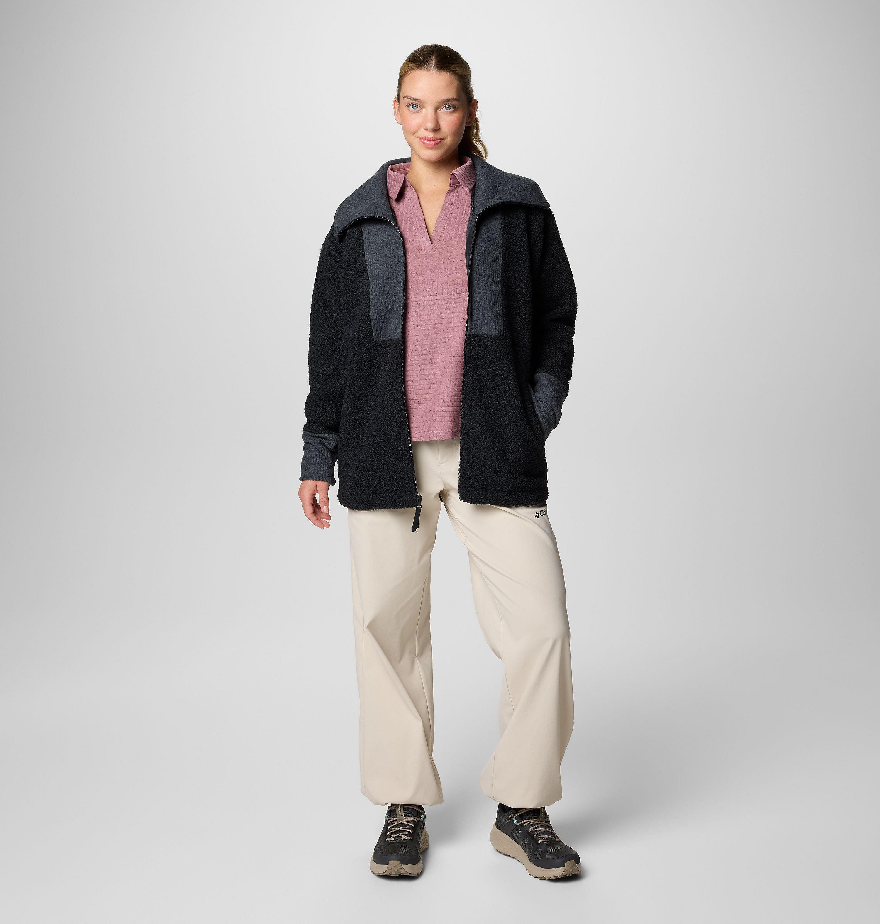 Women's Boundless Trek Fleece Full Zip Jacket 3