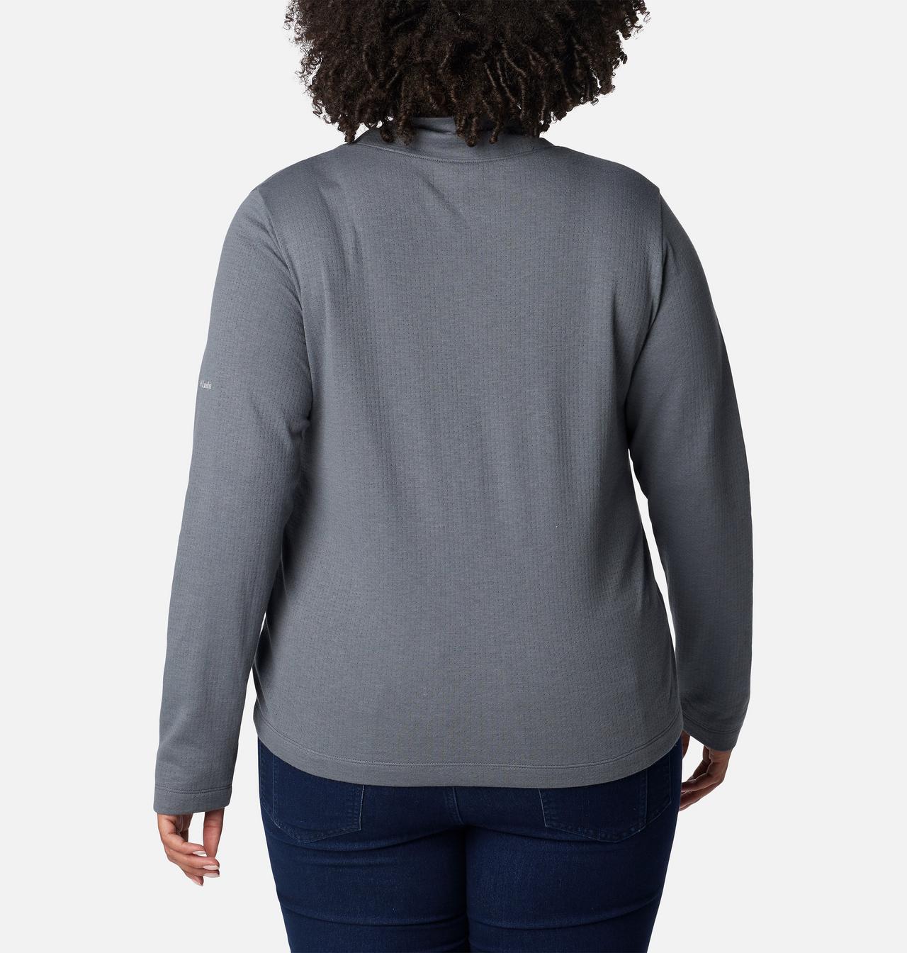 Women's Holly Hideaway™ Funnel Neck Shirt - Plus Size 2