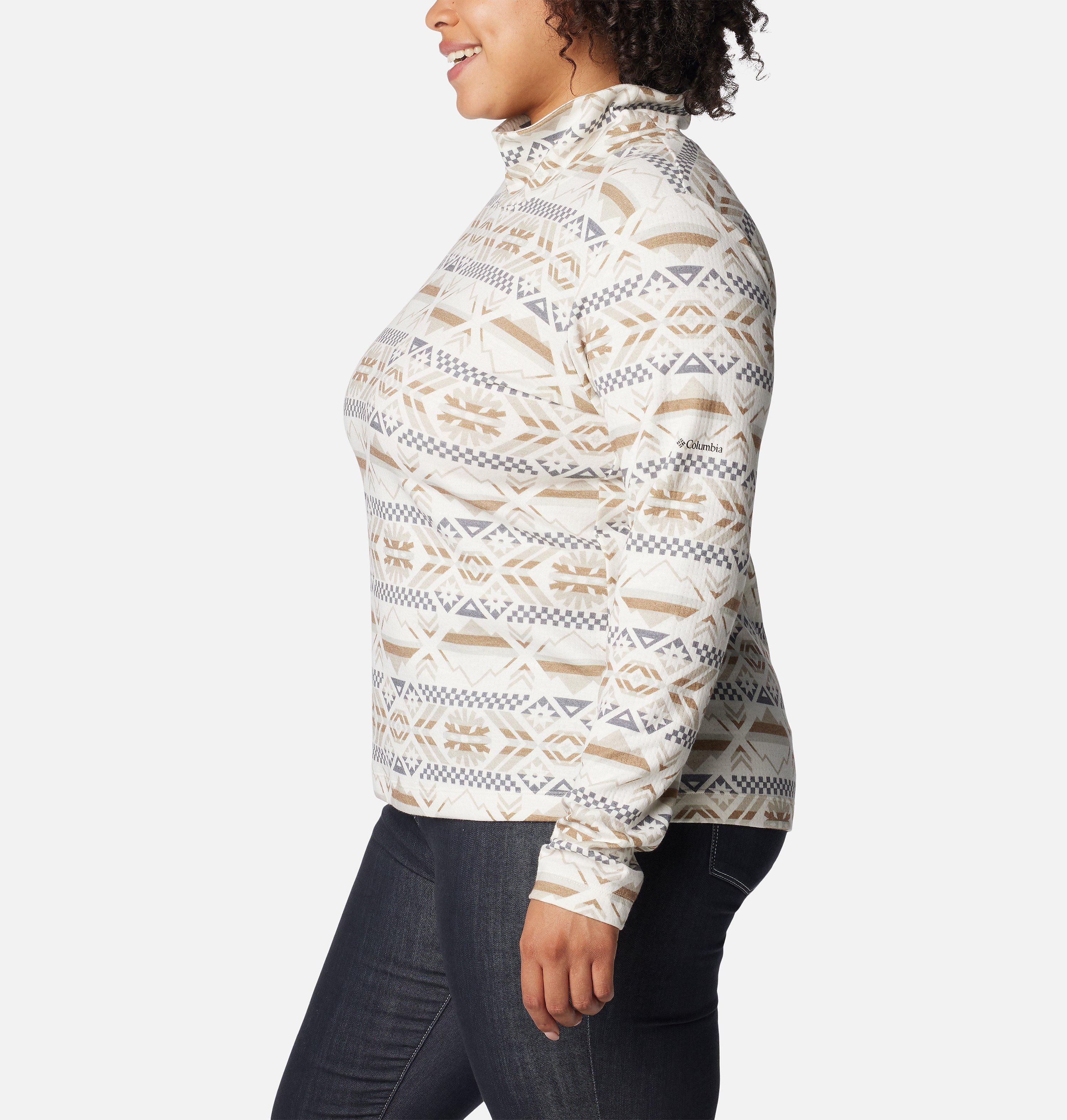 Women's Holly Hideaway™ Funnel Neck Shirt - Plus Size 3