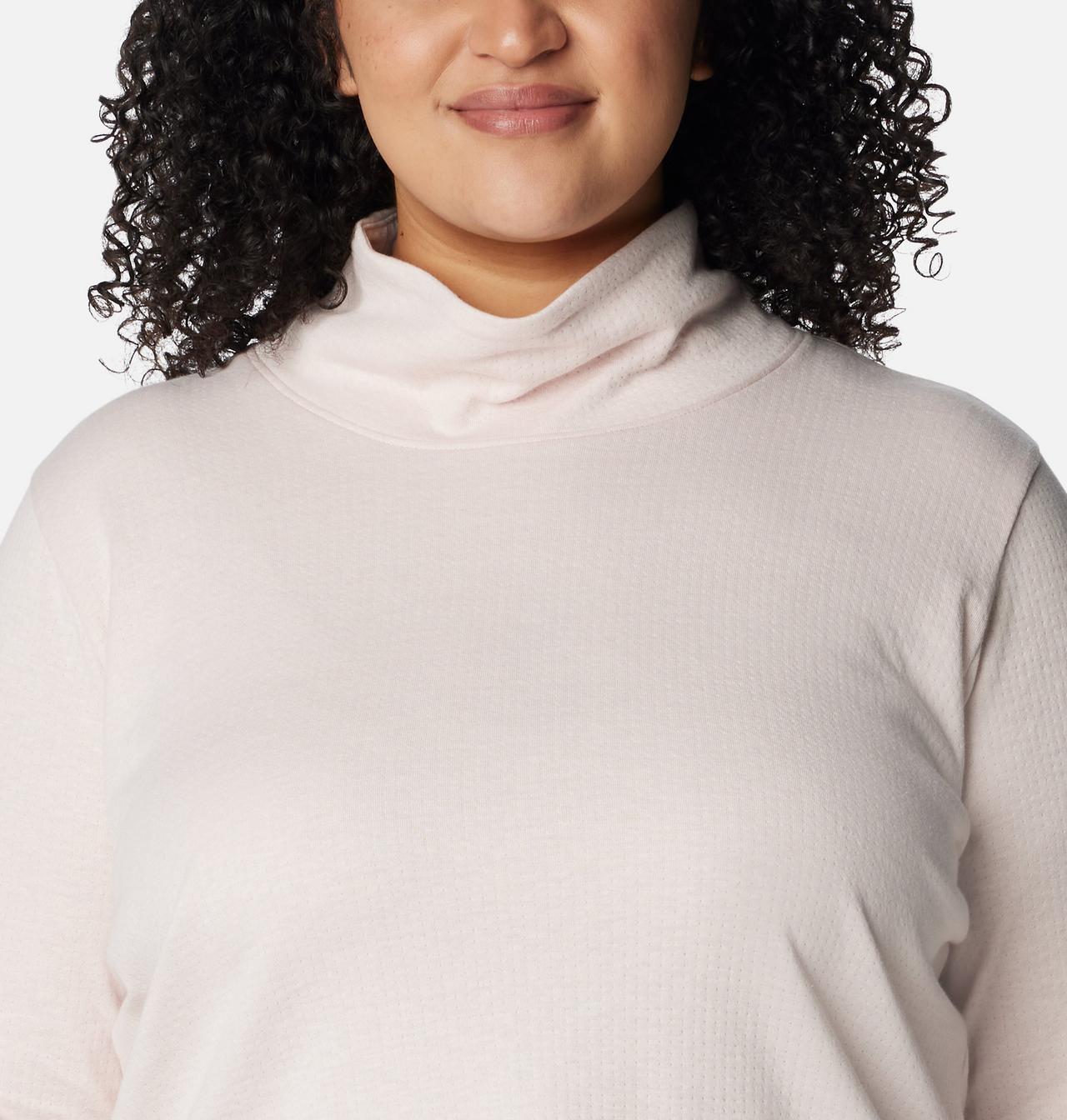 Women's Holly Hideaway™ Funnel Neck Shirt - Plus Size 4