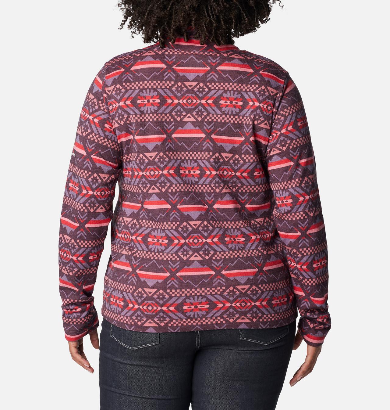 Women's Holly Hideaway™ Funnel Neck Shirt - Plus Size 2