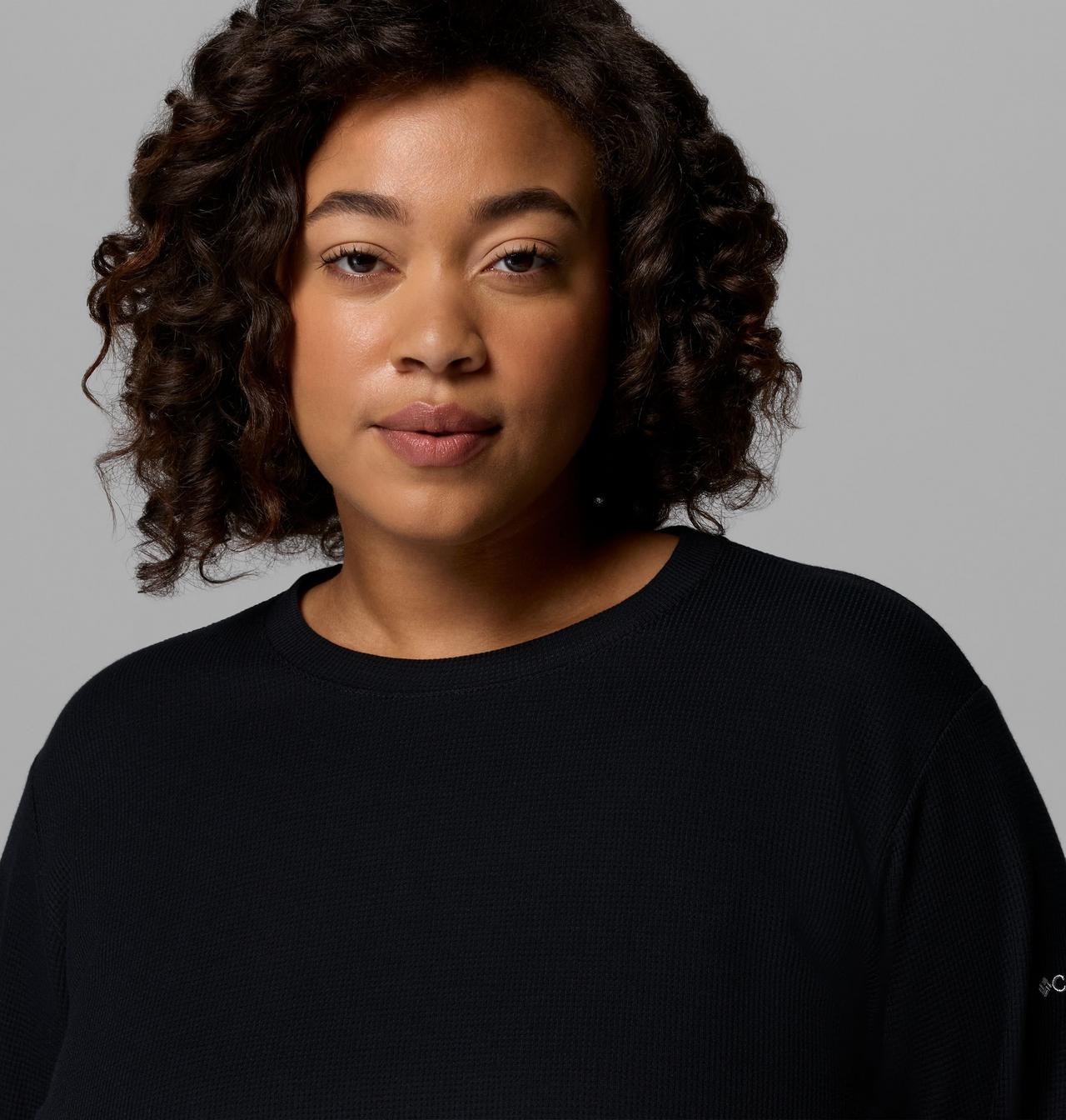 Women's Holly Hideaway™ Waffle Tunic - Plus Size 4