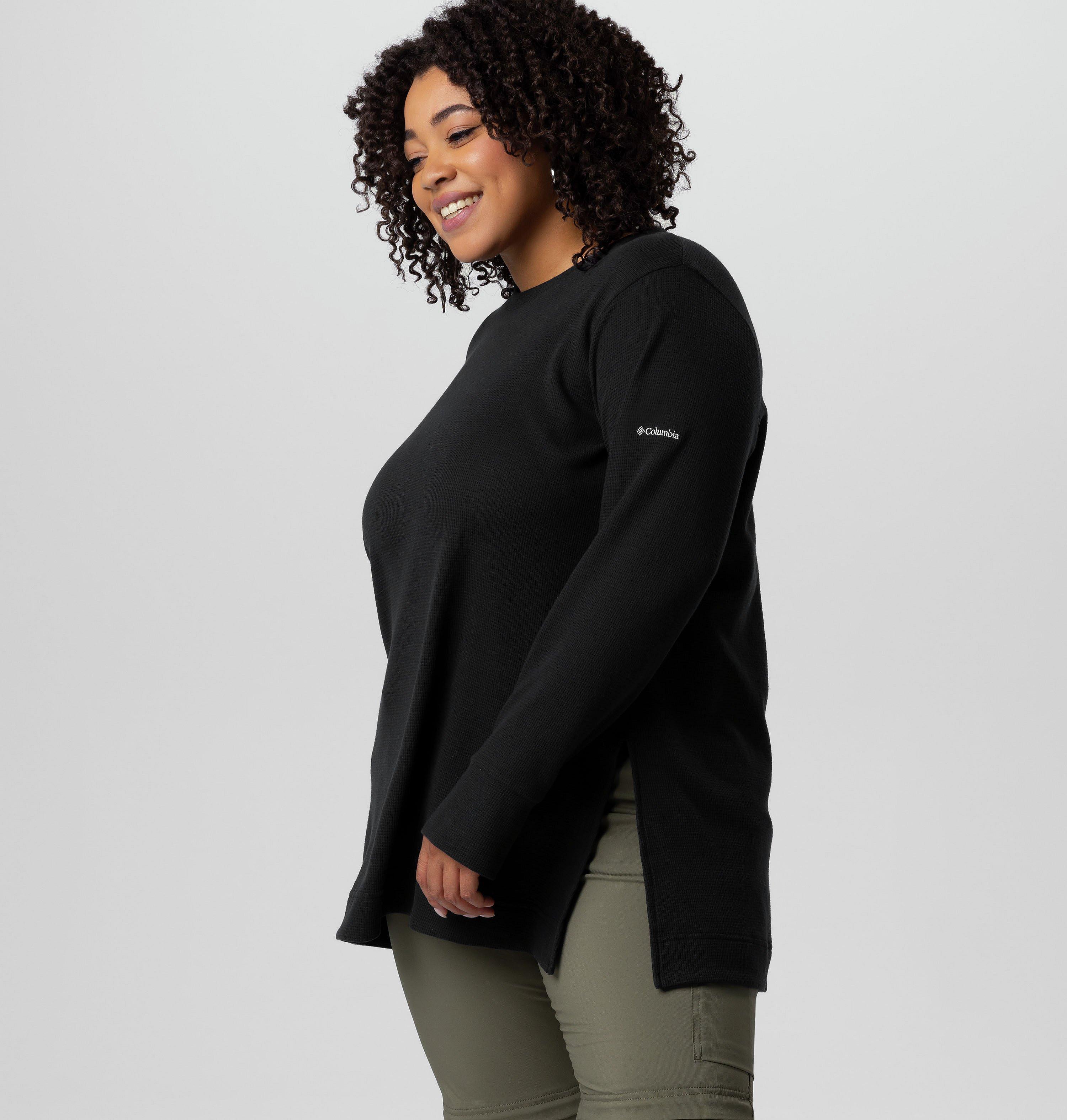Women's Holly Hideaway Waffle Tunic - Plus Size 7