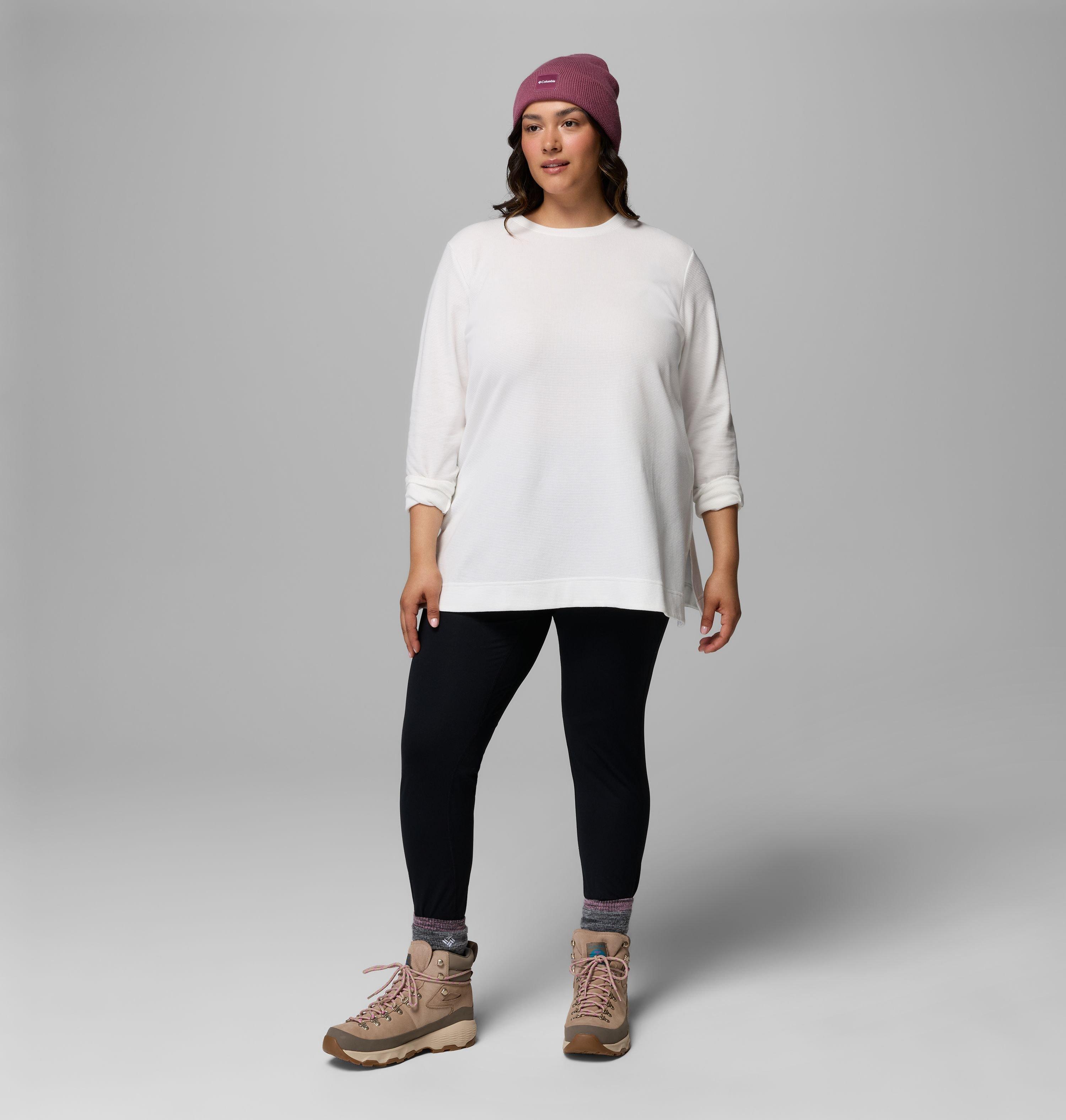 Women's Holly Hideaway Waffle Tunic - Plus Size | 125 | 2X 2