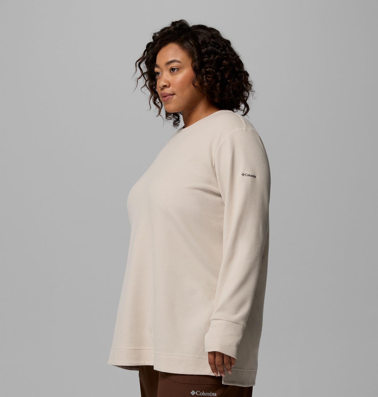 Women's Holly Hideaway™ Waffle Tunic - Plus Size | 278 | 2X 3