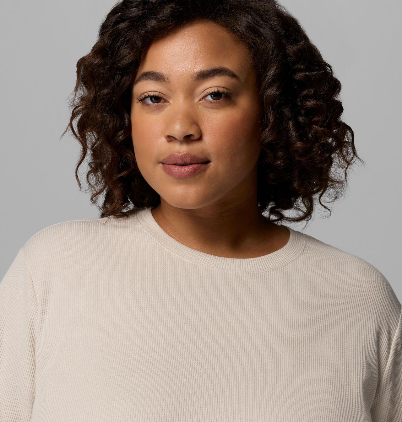 Women's Holly Hideaway™ Waffle Tunic - Plus Size | 278 | 2X 4