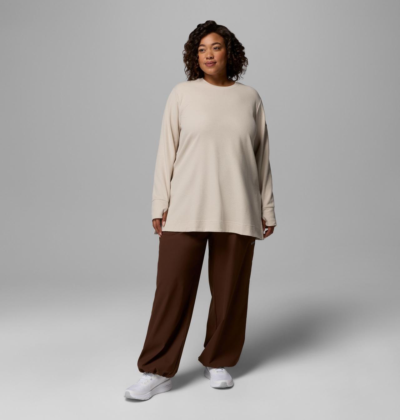 Women's Holly Hideaway™ Waffle Tunic - Plus Size | 278 | 1X 2