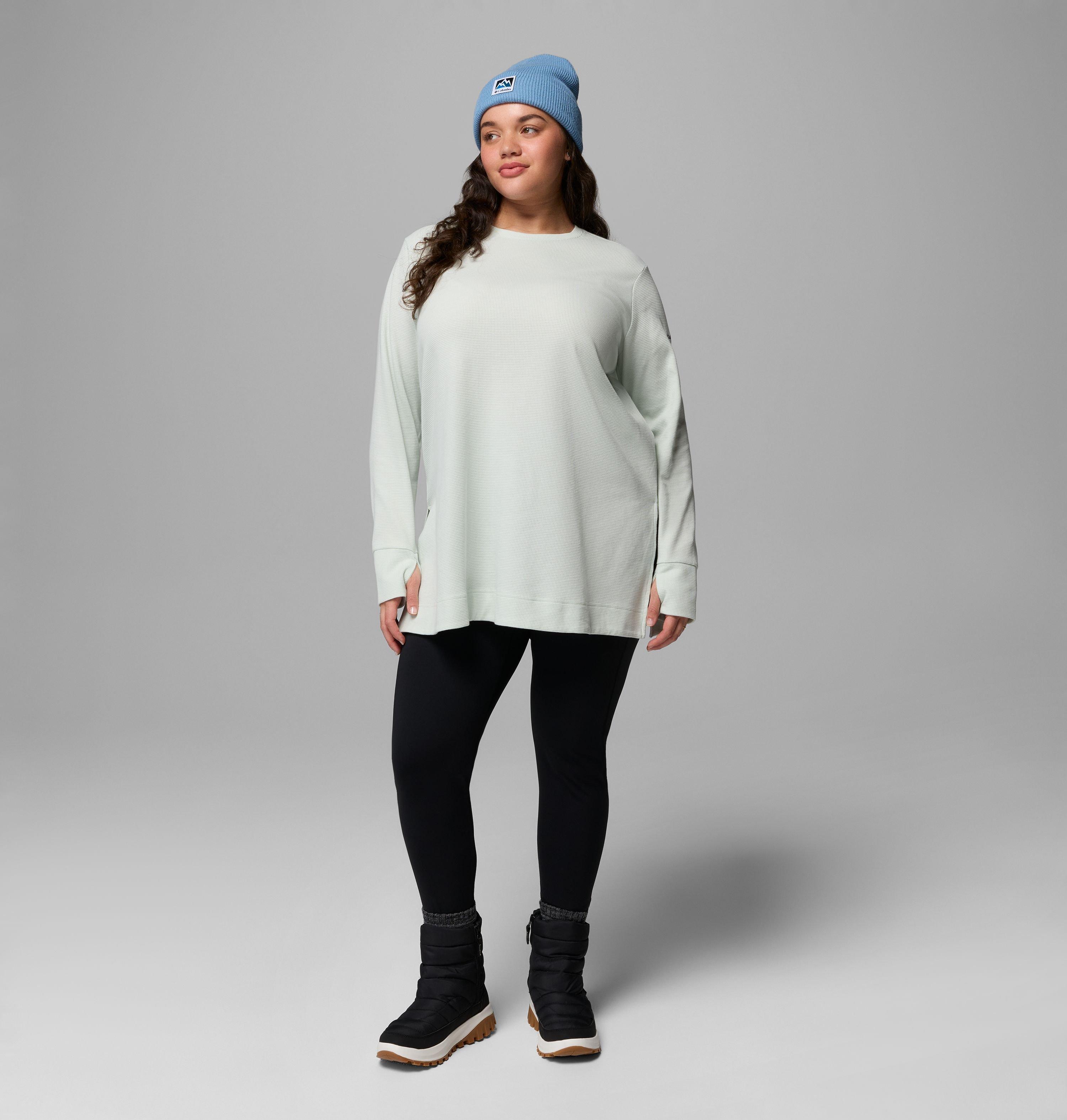 Women's Holly Hideaway Waffle Tunic - Plus Size 2