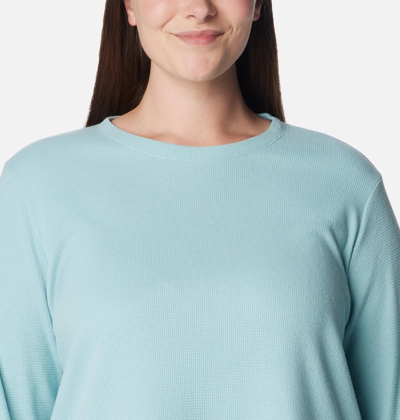 Women's Holly Hideaway™ Waffle Tunic - Plus Size 4