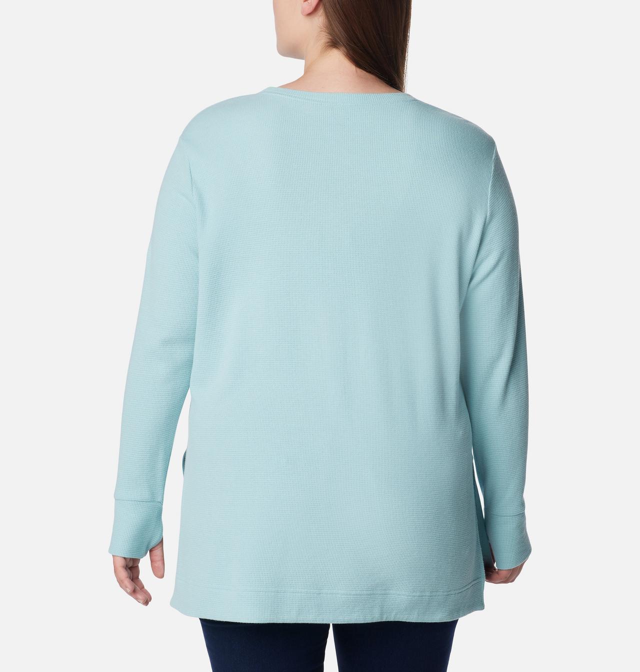 Women's Holly Hideaway™ Waffle Tunic - Plus Size 2