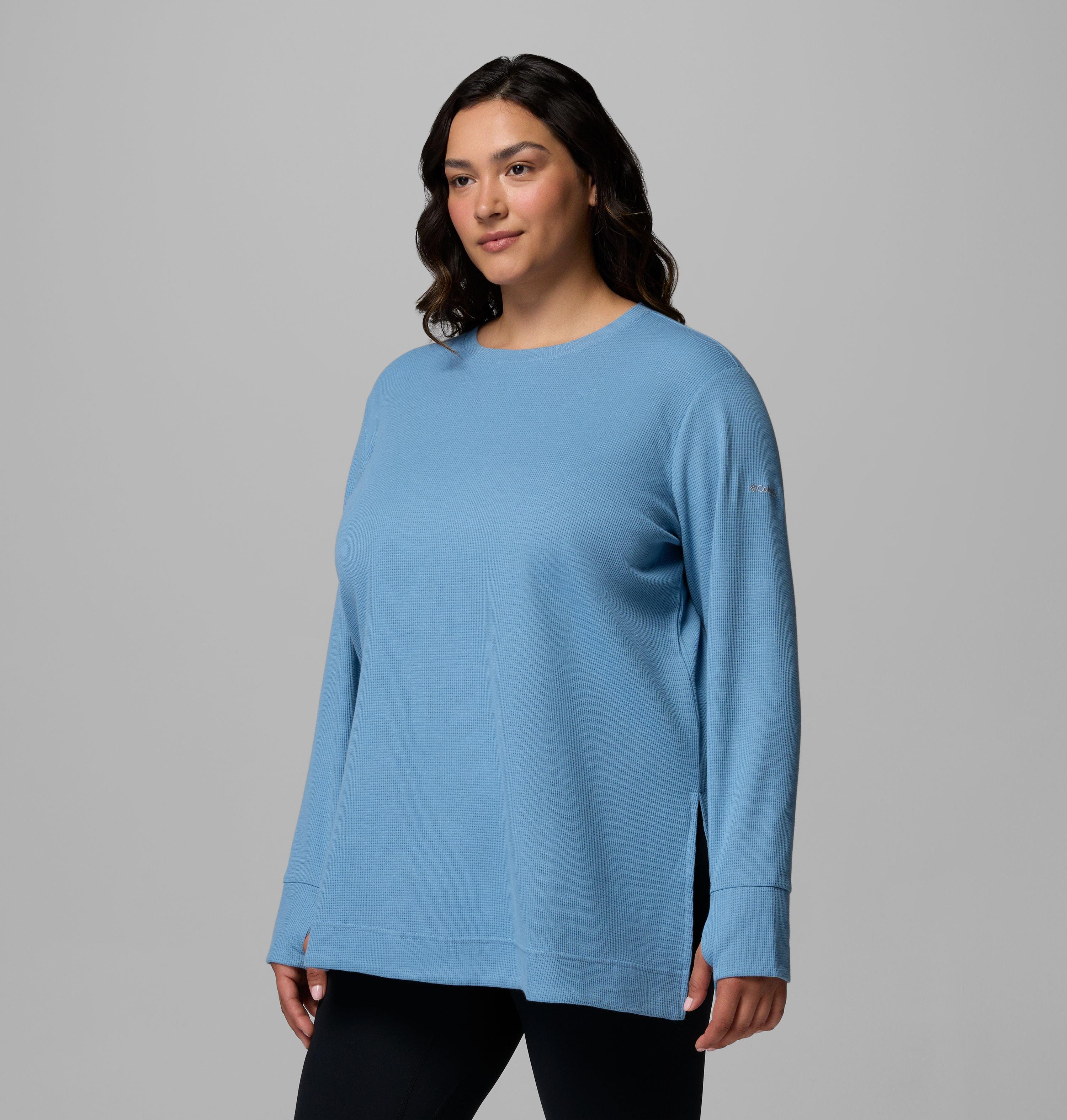 Women's Holly Hideaway Waffle Tunic - Plus Size | 447 | 2X 4