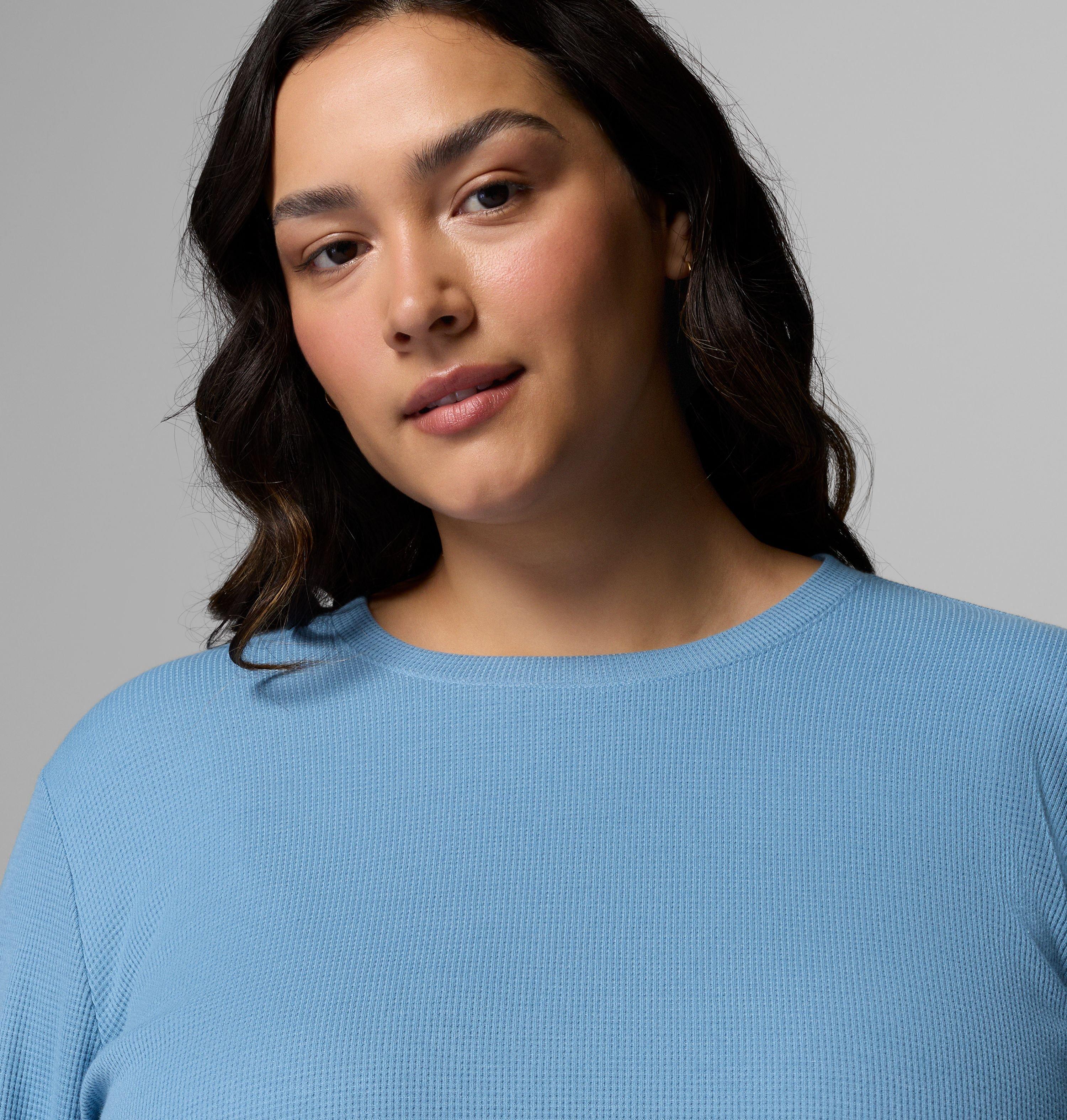 Women's Holly Hideaway Waffle Tunic - Plus Size | 447 | 2X 5