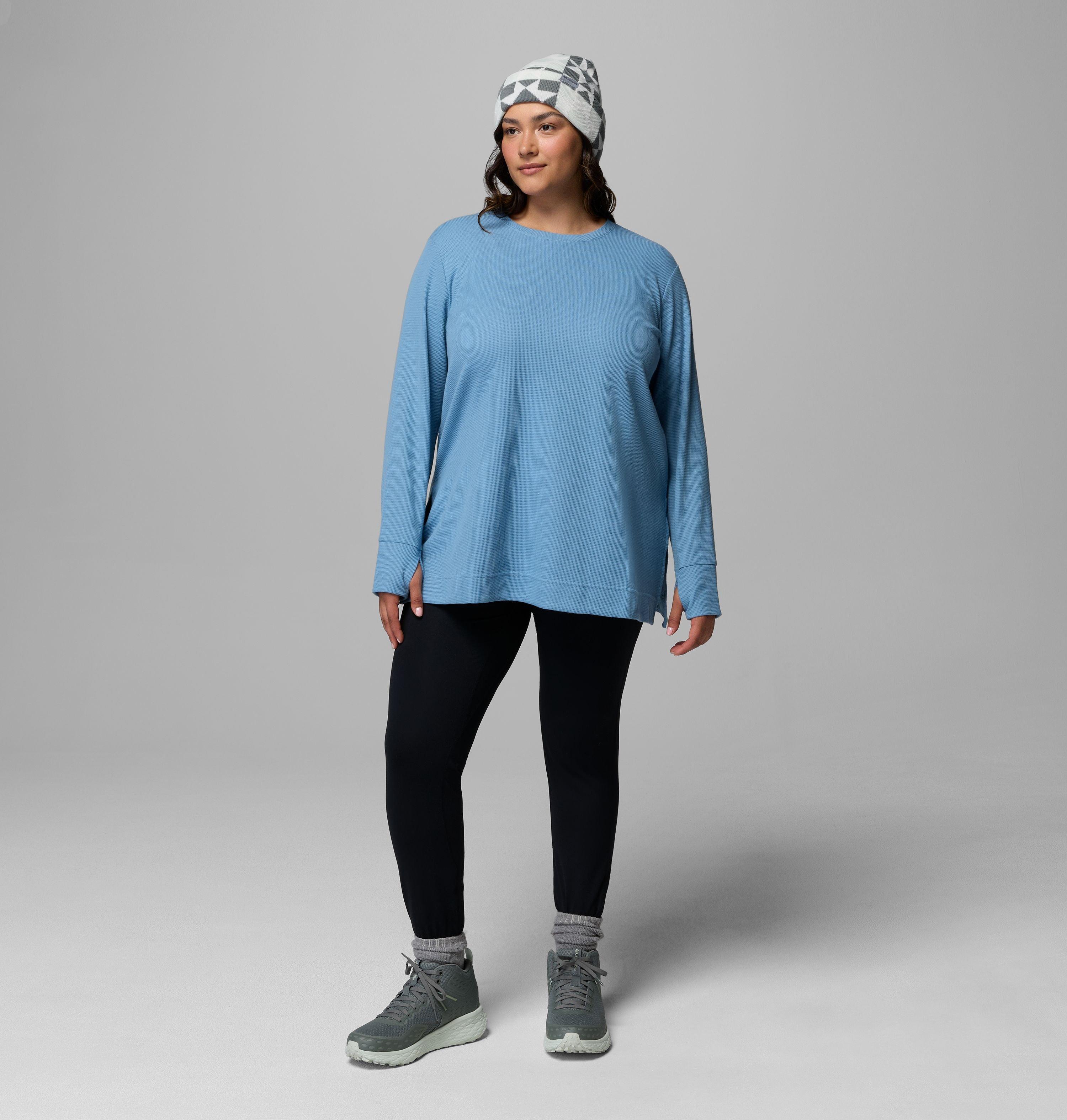 Women's Holly Hideaway Waffle Tunic - Plus Size | 447 | 2X 2