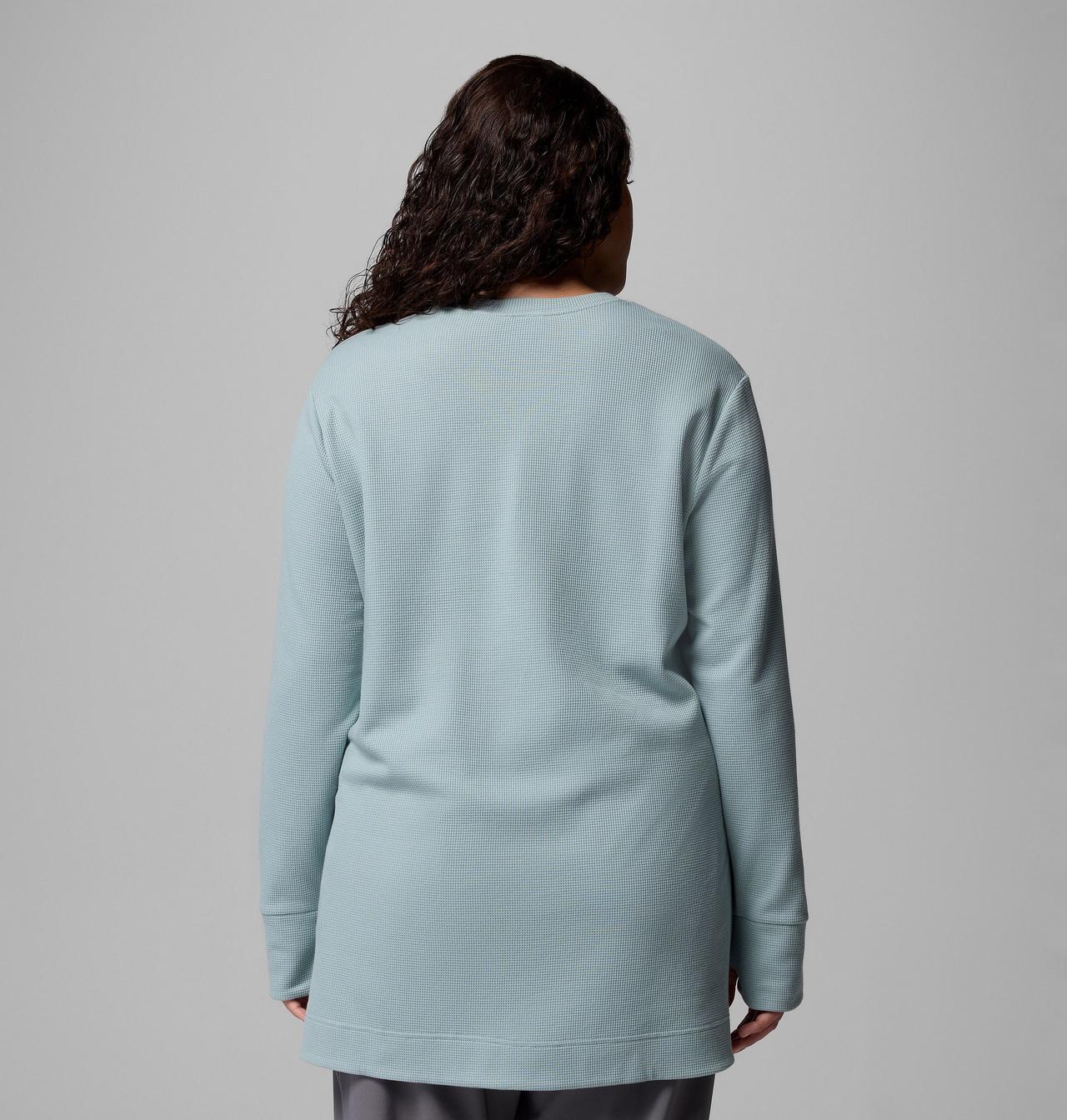 Women's Holly Hideaway™ Waffle Tunic - Plus Size 3