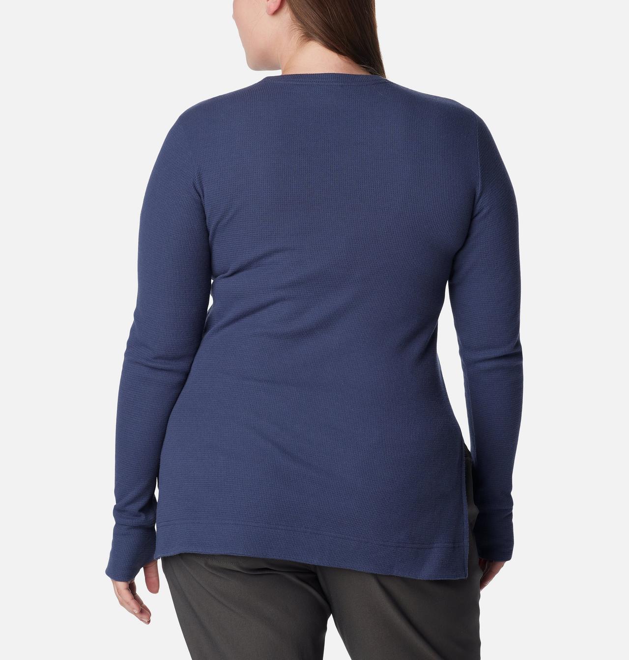 Women's Holly Hideaway™ Waffle Tunic - Plus Size 2