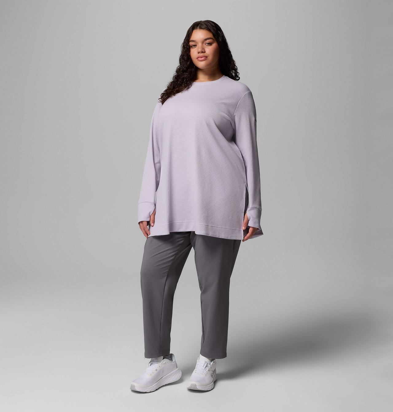 Women's Holly Hideaway™ Waffle Tunic - Plus Size | 551 | 1X 2