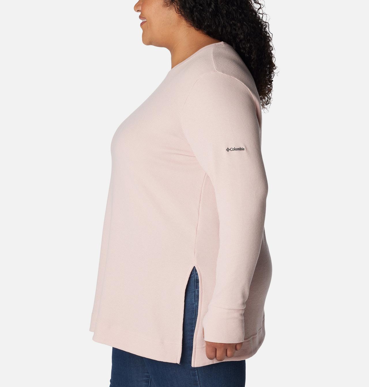 Women's Holly Hideaway™ Waffle Tunic - Plus Size 3