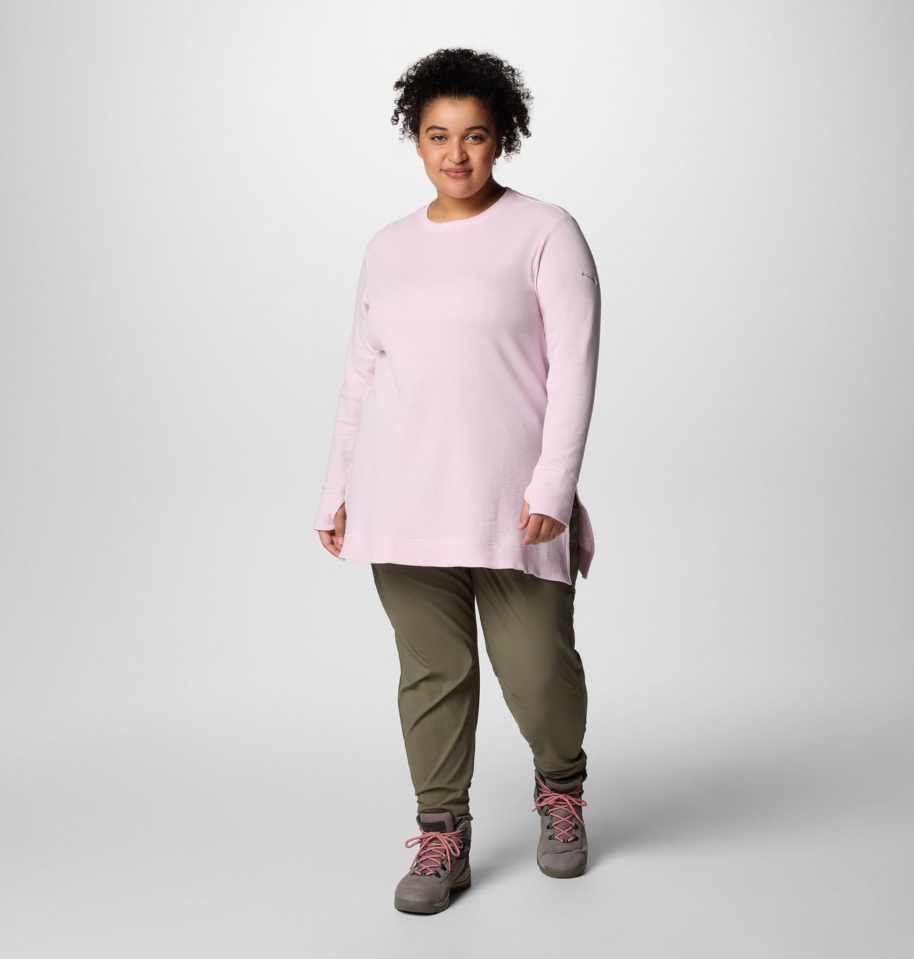 Women's Holly Hideaway™ Waffle Tunic - Plus Size 6