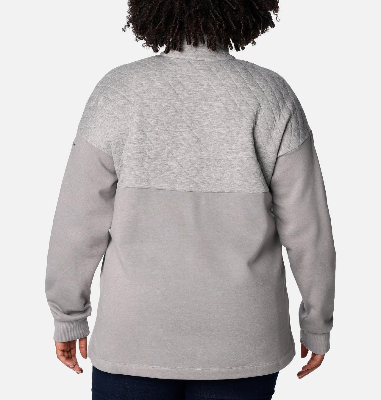 Women's Hart Mountain™ Quilted Half Snap Pullover - Plus Size 2