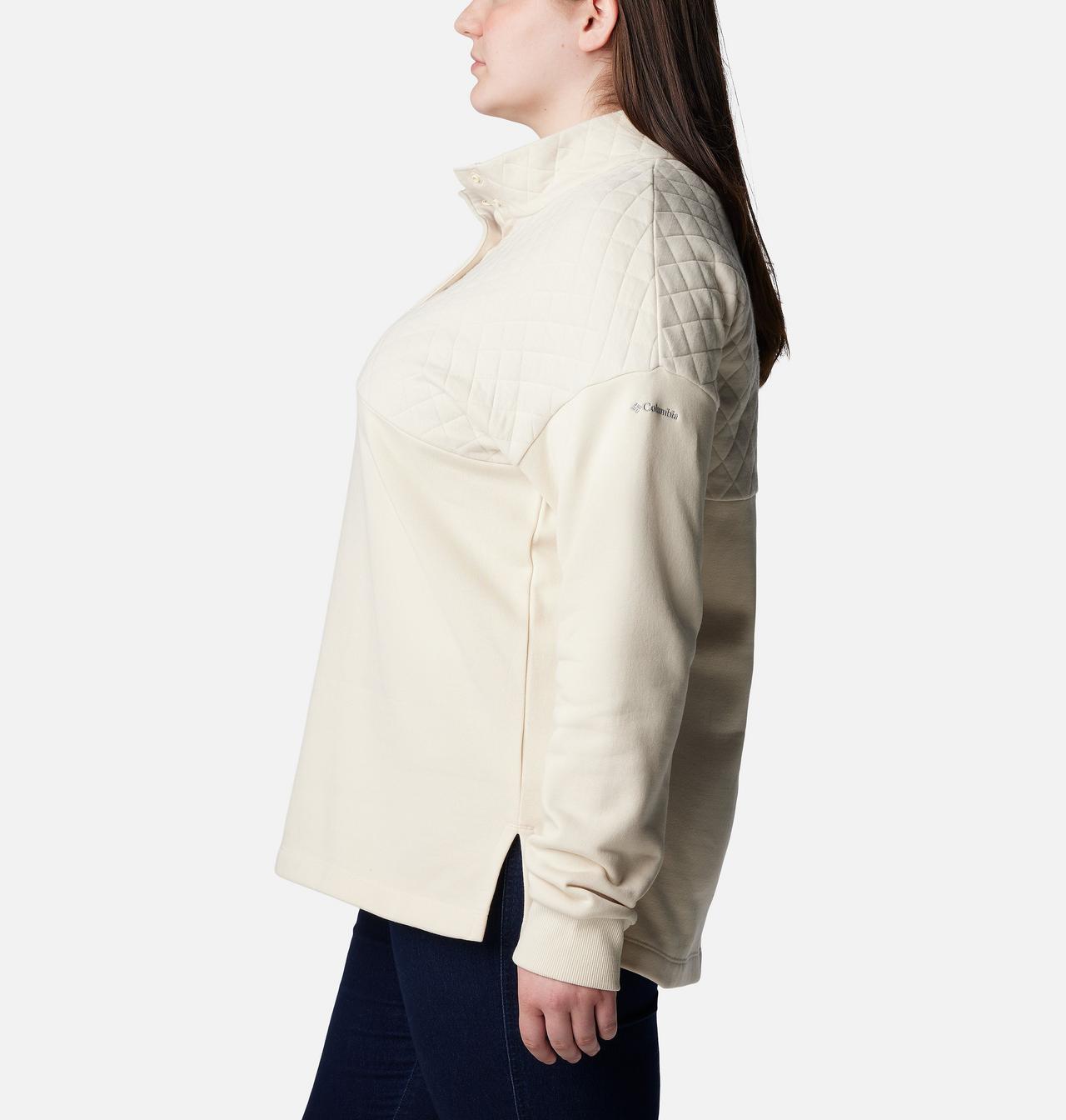 Women's Hart Mountain™ Quilted Half Snap Pullover - Plus Size 3