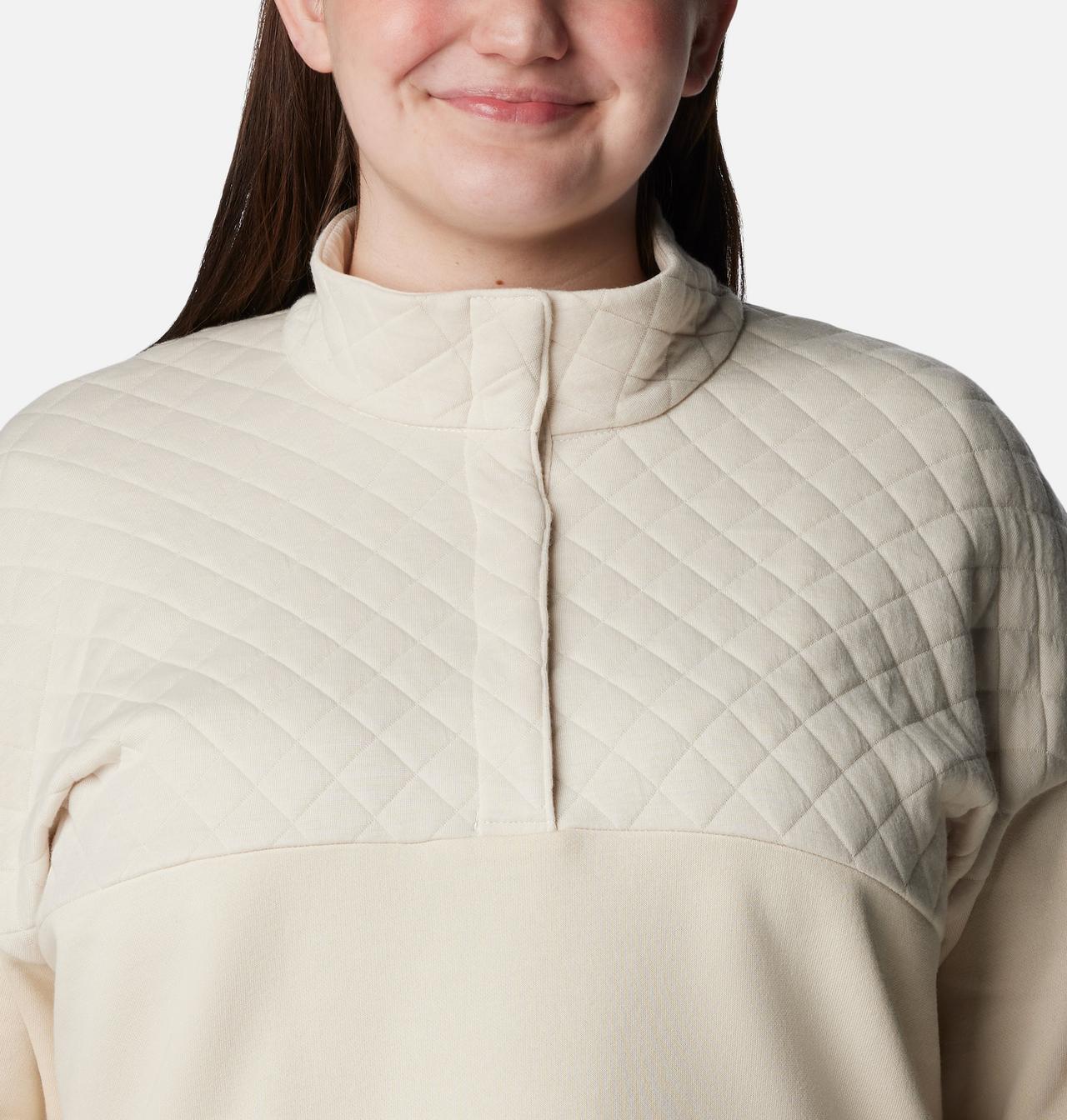 Women's Hart Mountain™ Quilted Half Snap Pullover - Plus Size 4