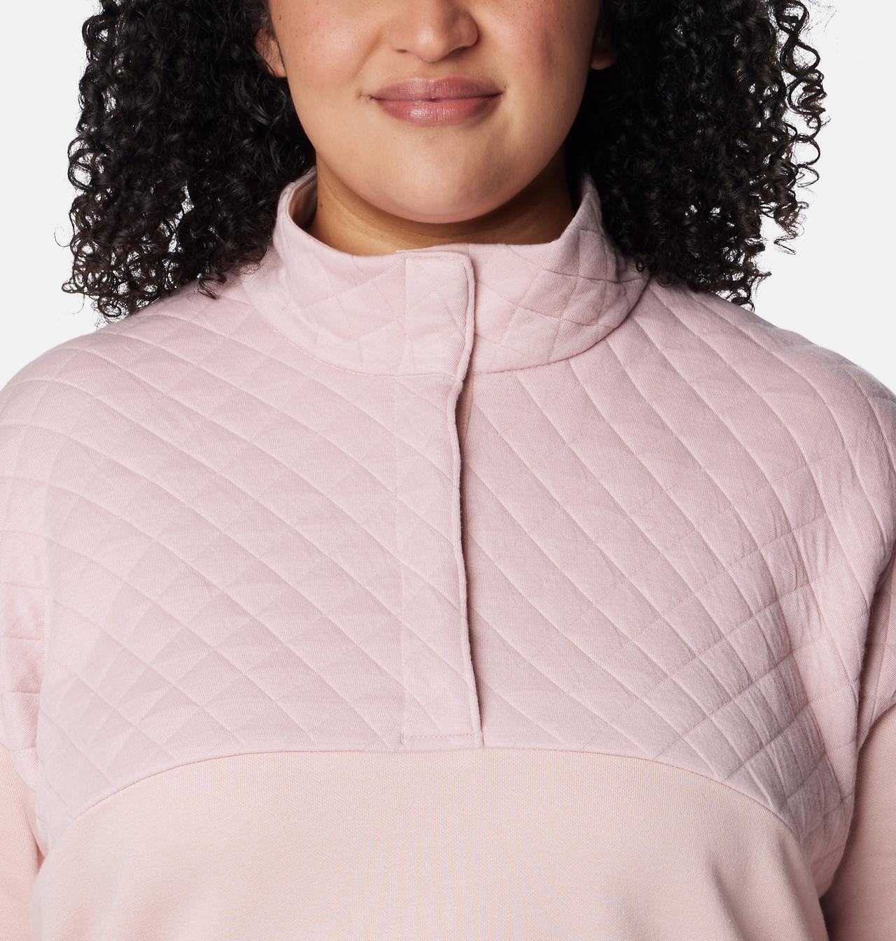 Women's Hart Mountain™ Quilted Half Snap Pullover - Plus Size 4