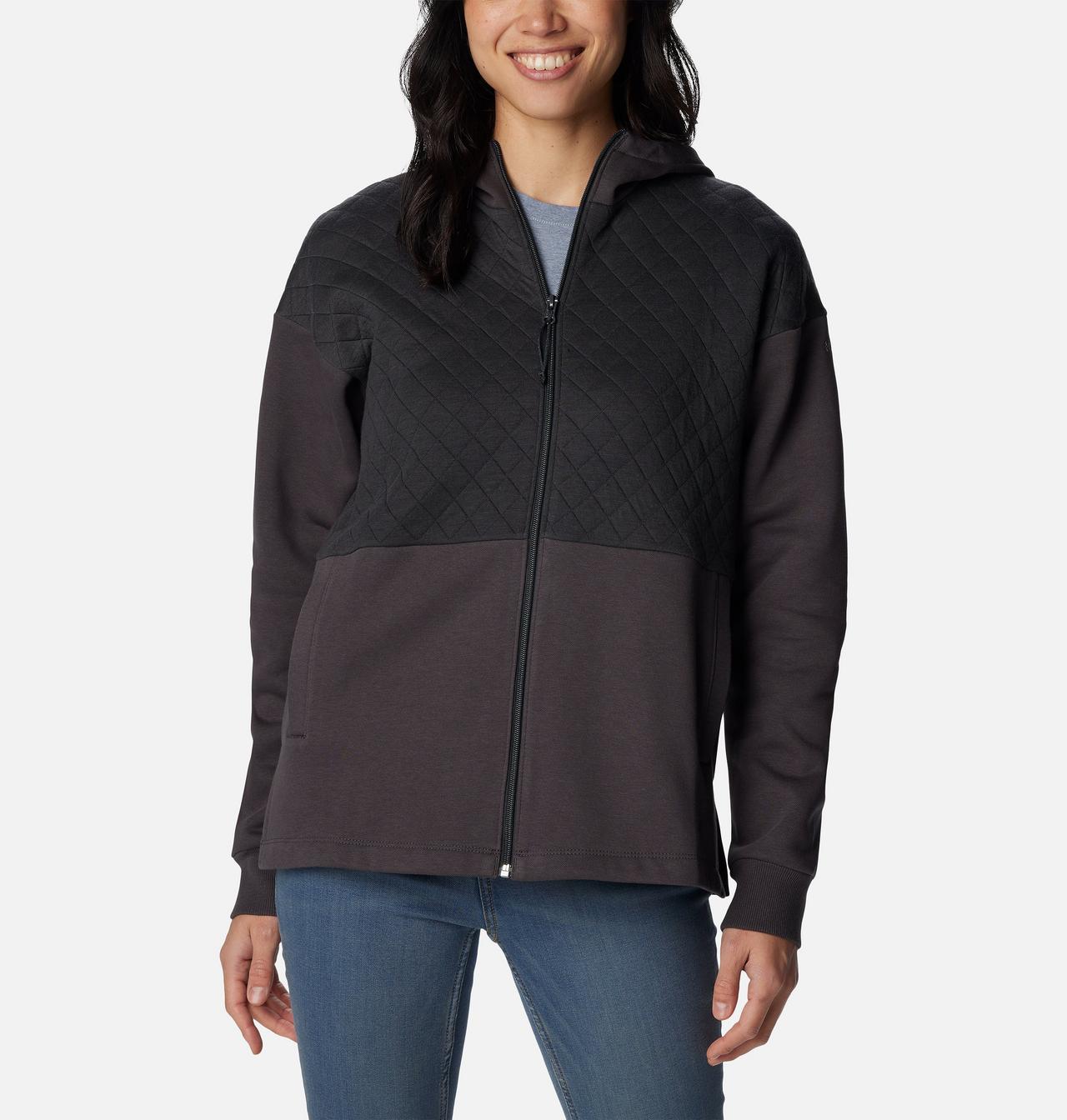 Haut matelassé à capuchon avec fermeture éclair Hart Mountain™ pour femmes 1