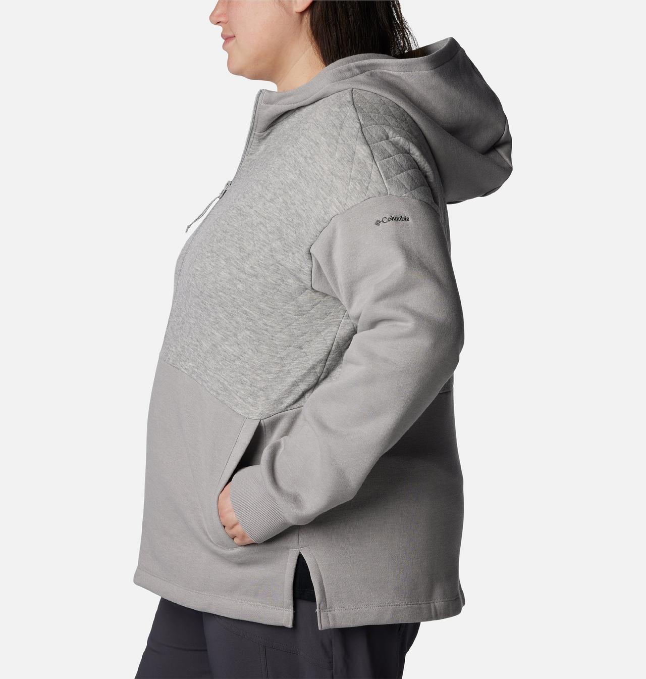 Women's Hart Mountain™ Quilted Hooded Full Zip - Plus Size 3