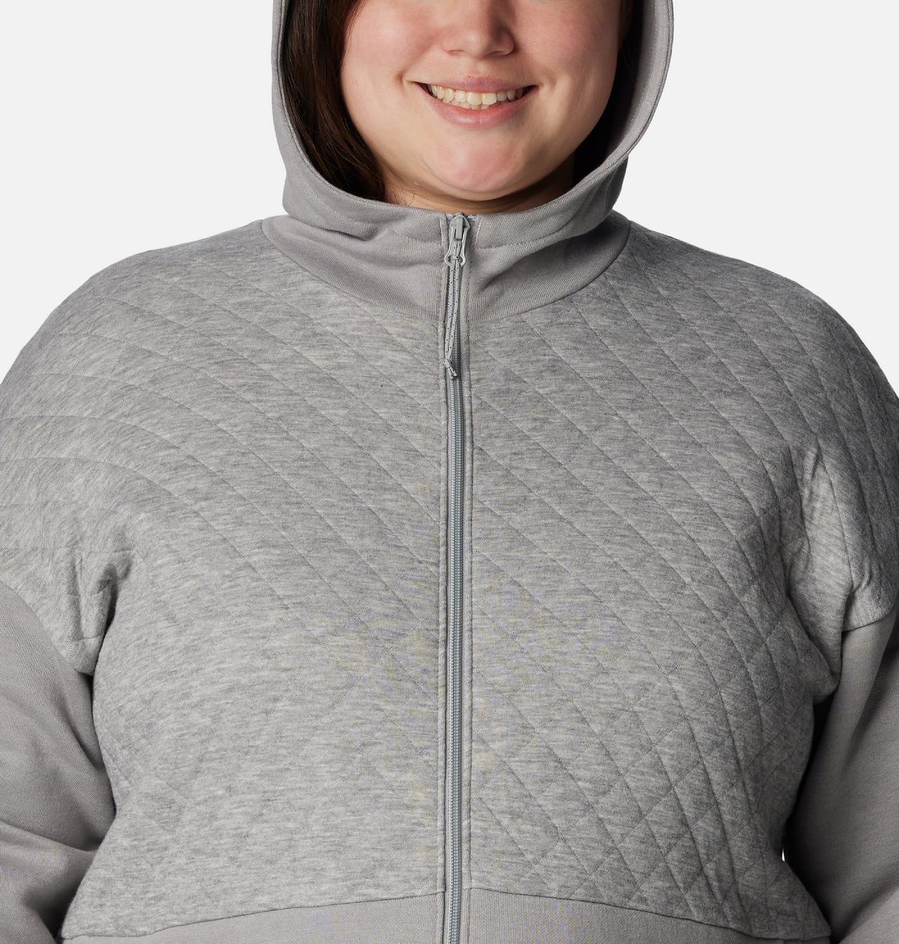 Women's Hart Mountain™ Quilted Hooded Full Zip - Plus Size 4