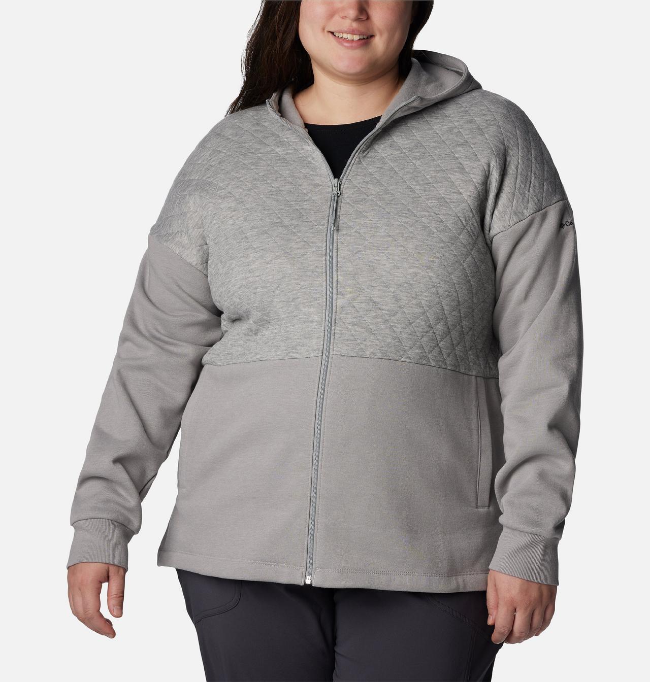 Women's Hart Mountain™ Quilted Hooded Full Zip - Plus Size 1