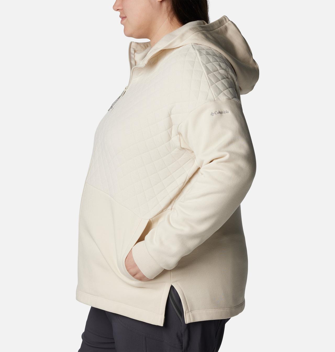 Women's Hart Mountain™ Quilted Hooded Full Zip - Plus Size 3