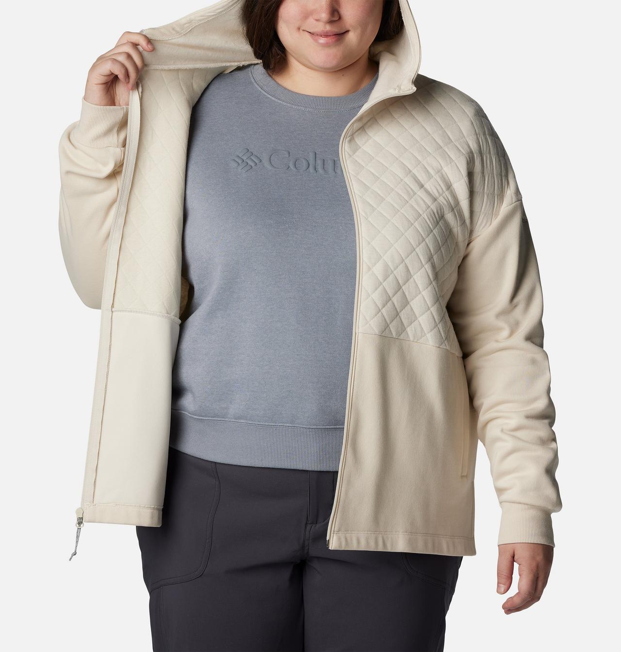 Women's Hart Mountain™ Quilted Hooded Full Zip - Plus Size 5