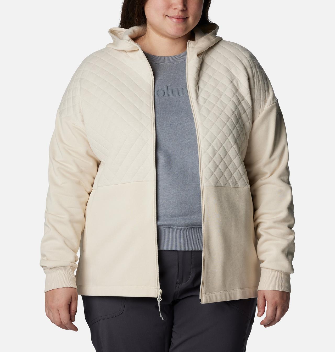 Women's Hart Mountain™ Quilted Hooded Full Zip - Plus Size 6