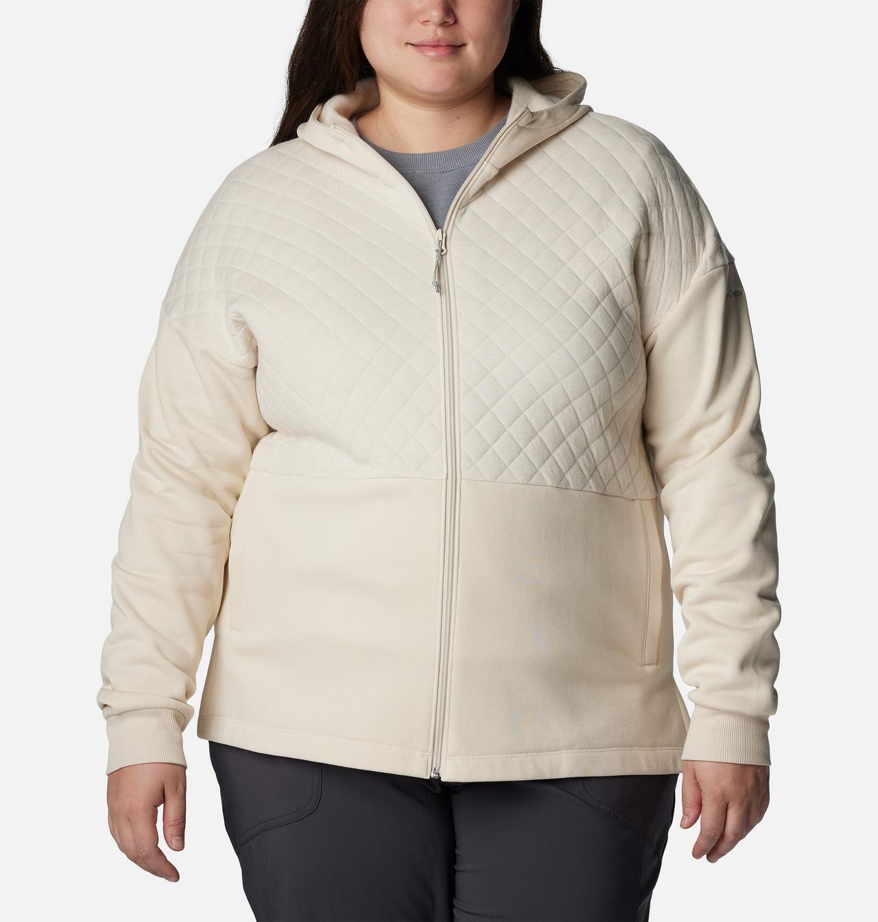 Women's Hart Mountain™ Quilted Hooded Full Zip - Plus Size 1