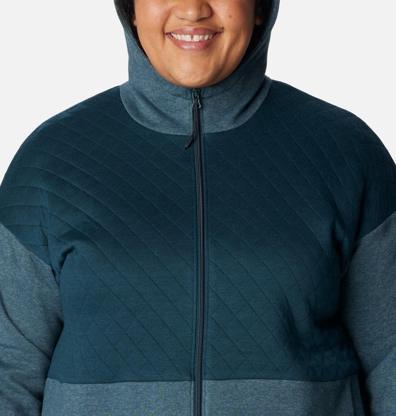 Women's Hart Mountain™ Quilted Hooded Full Zip - Plus Size 4