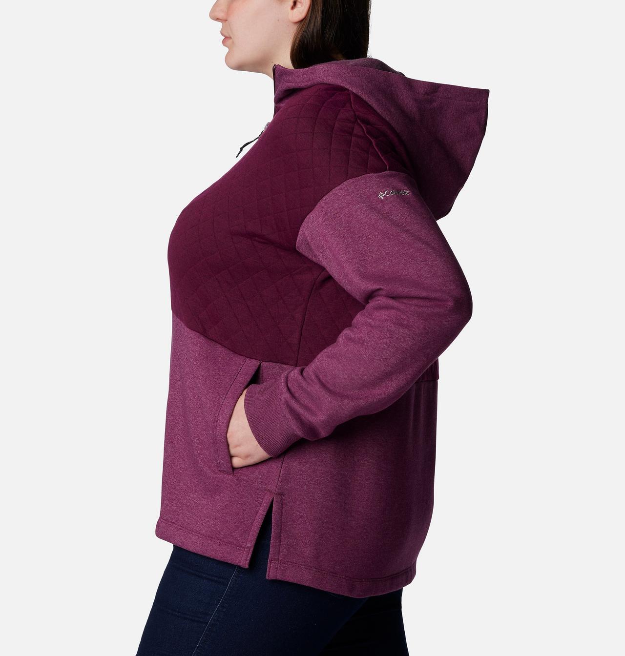 Women's Hart Mountain™ Quilted Hooded Full Zip - Plus Size 3