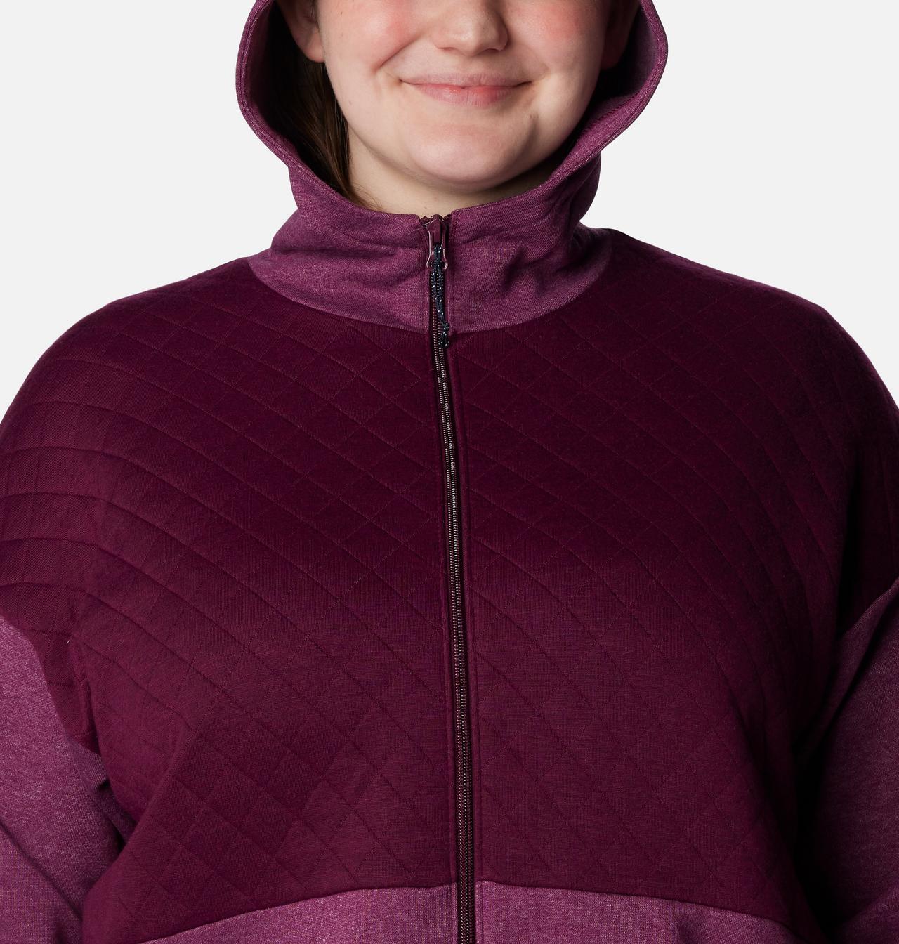Women's Hart Mountain™ Quilted Hooded Full Zip - Plus Size 4