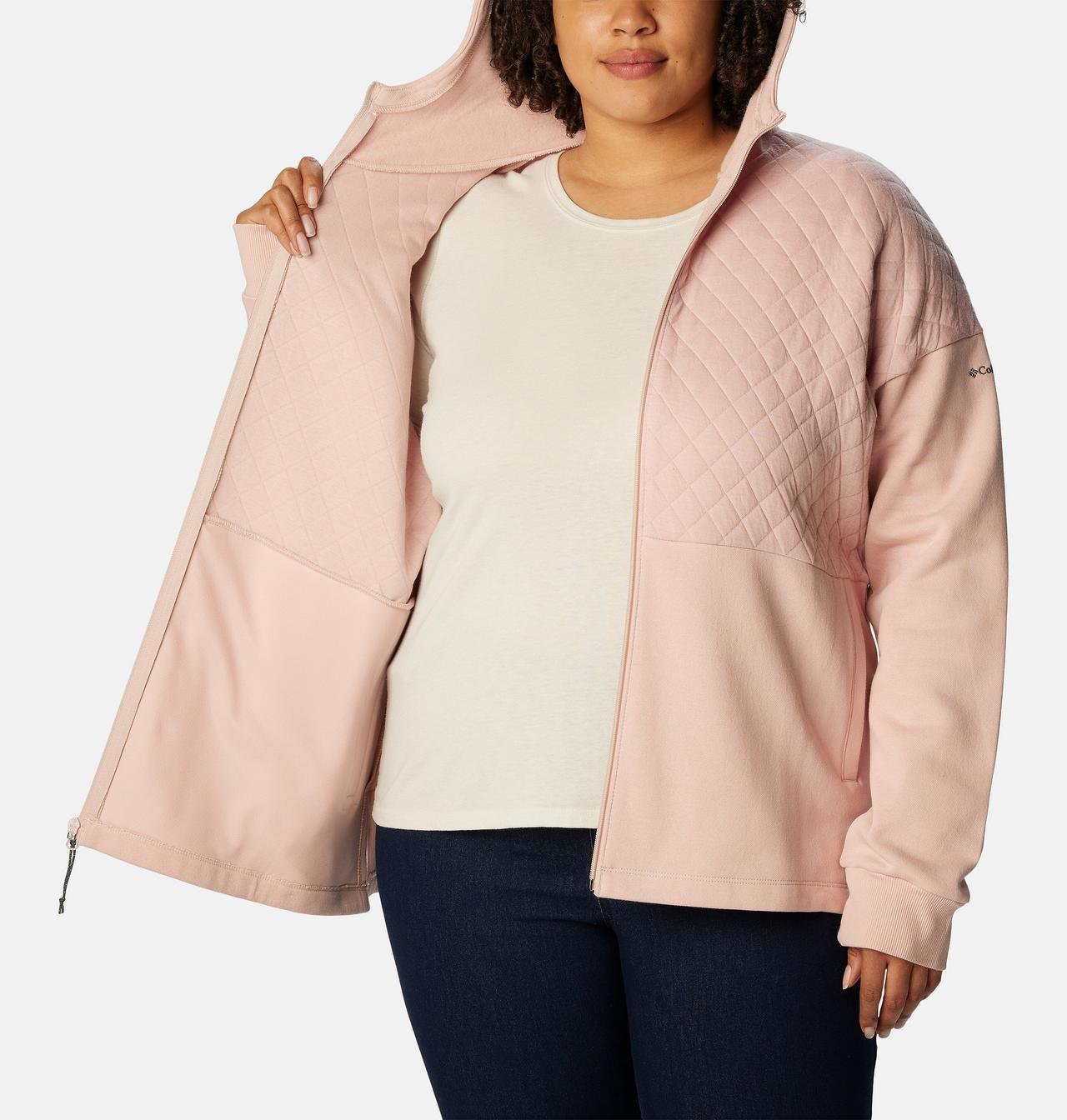 Women's Hart Mountain™ Quilted Hooded Full Zip - Plus Size 5