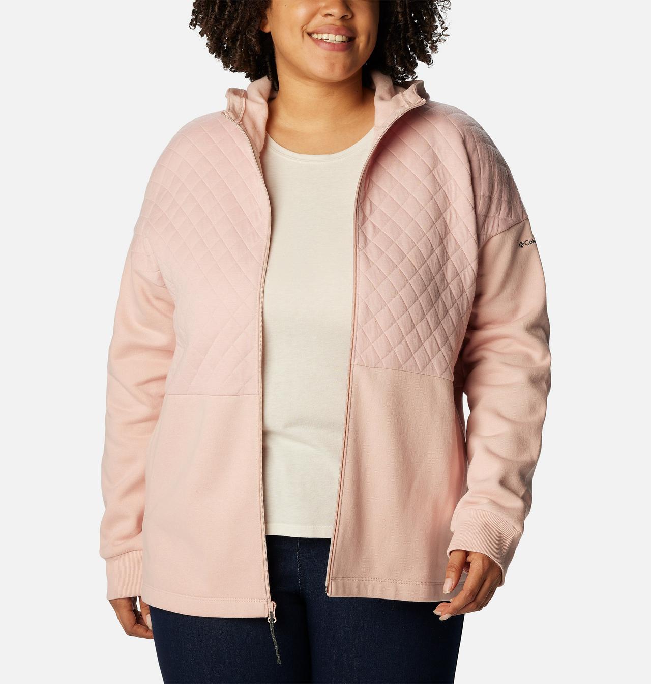 Women's Hart Mountain™ Quilted Hooded Full Zip - Plus Size 6