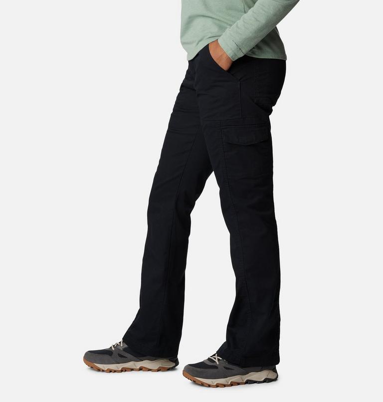 Women's Calico Basin Casual Trousers, Color: Black, image 3