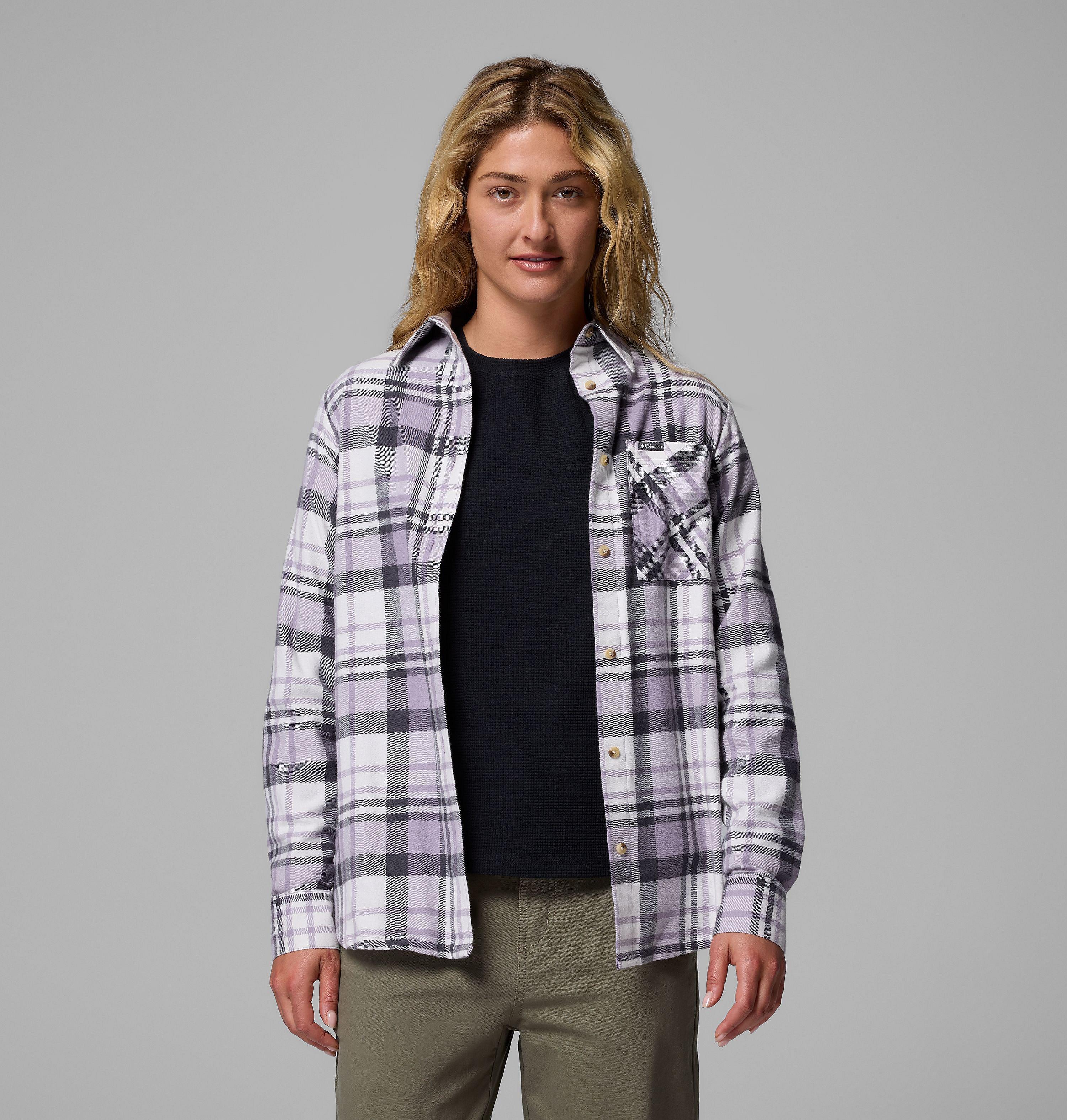 Women's Calico Basin Flannel Long Sleeve Shirt | Columbia