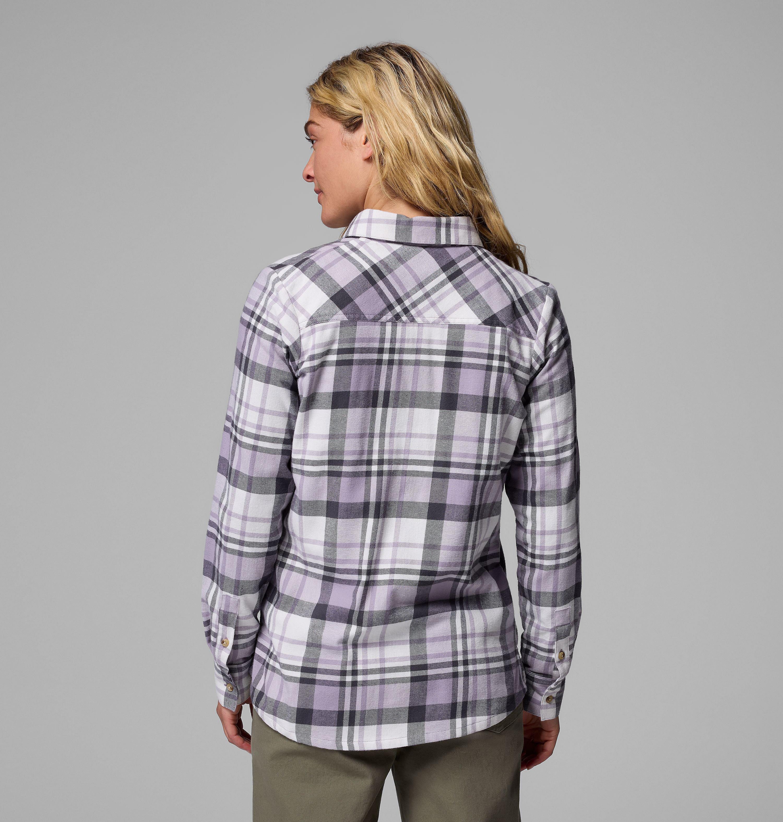 Women's Calico Basin Flannel Long Sleeve Shirt 3