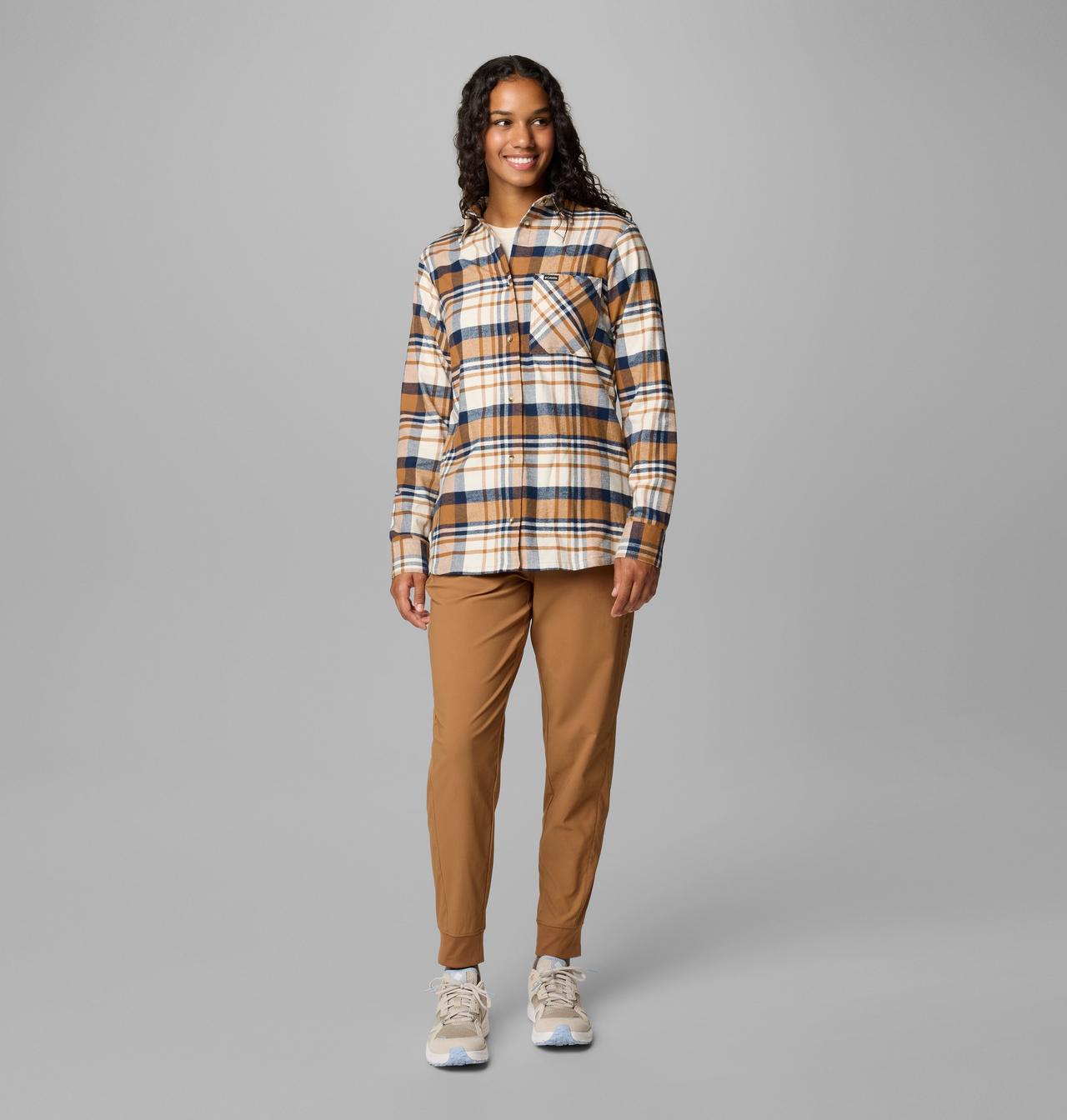 Women's Calico Basin™ Flannel Long Sleeve Shirt 3