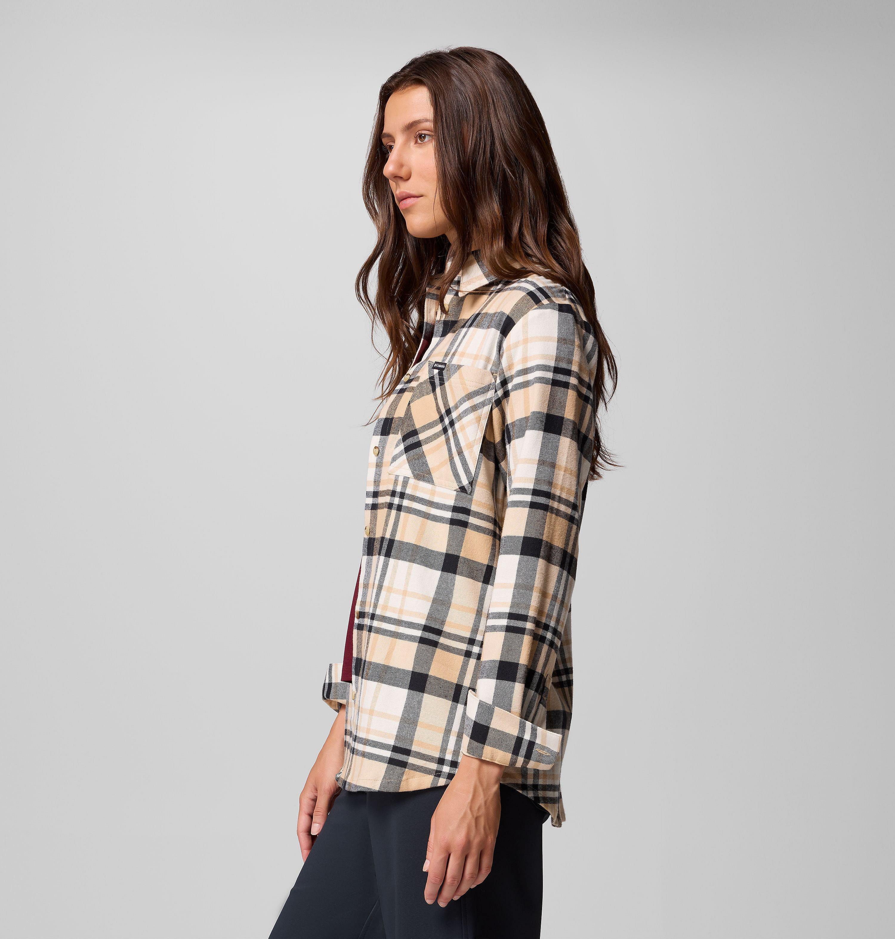 Women's Calico Basin™ Flannel Long Sleeve Shirt - thumbnail 4